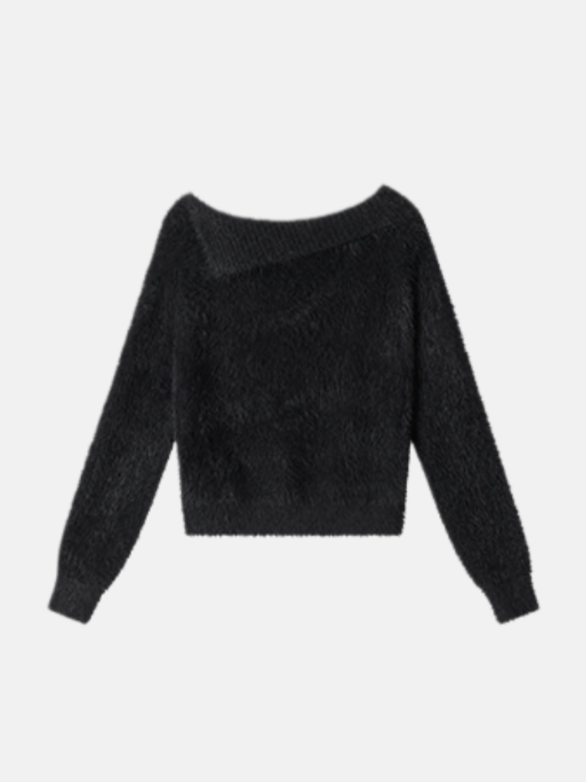 Haaura Asymmetric Crewneck Sweater