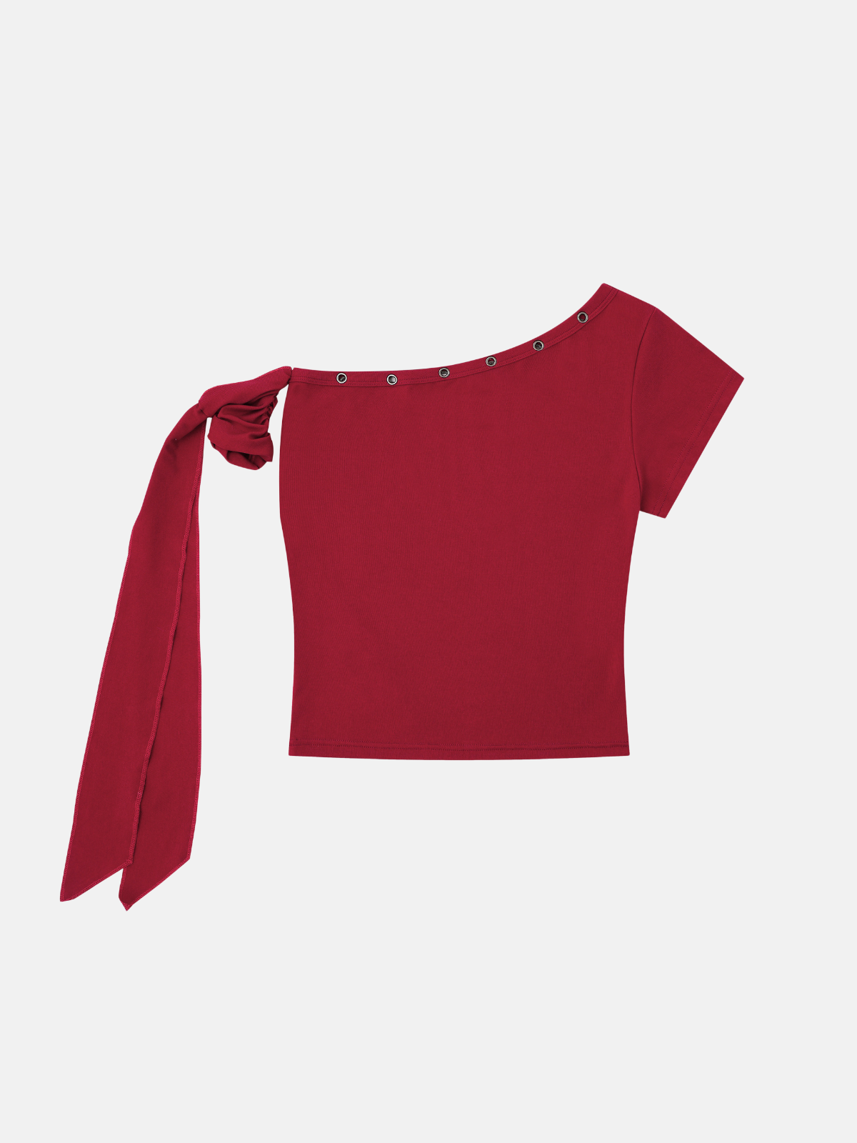 Haaura Asymmetric Tie Baby Tee