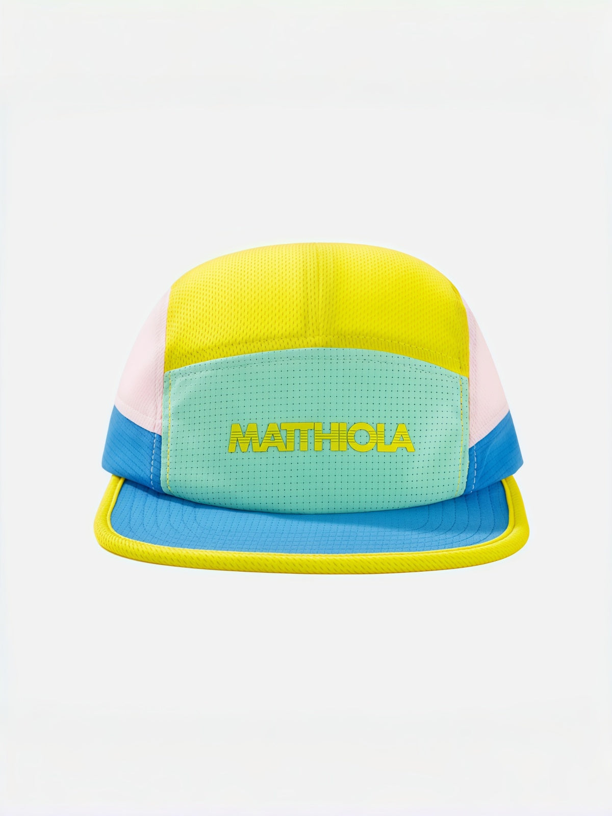 Color Block Mesh Cap