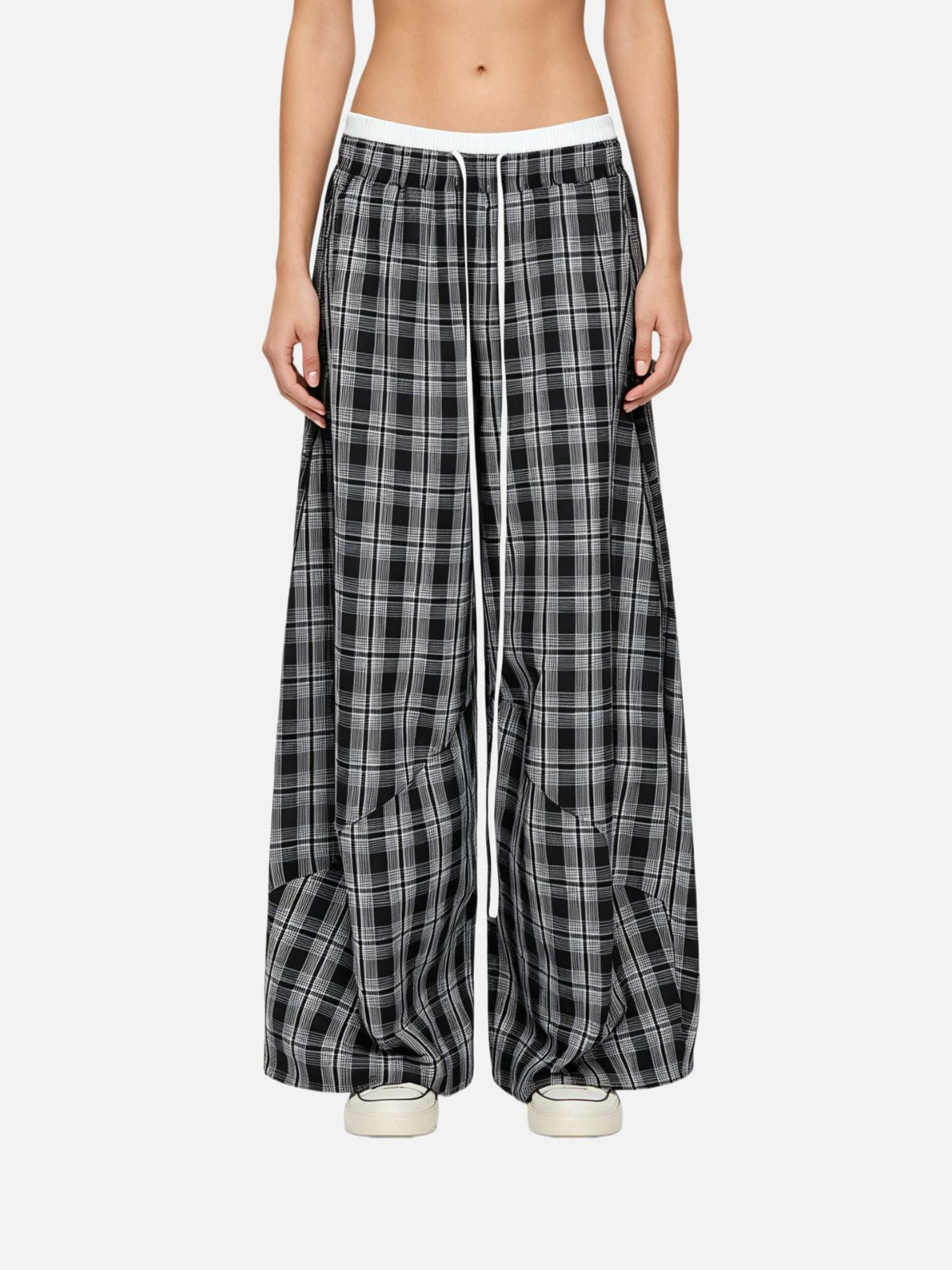 Haaura Double Waist Baaggy Pants
