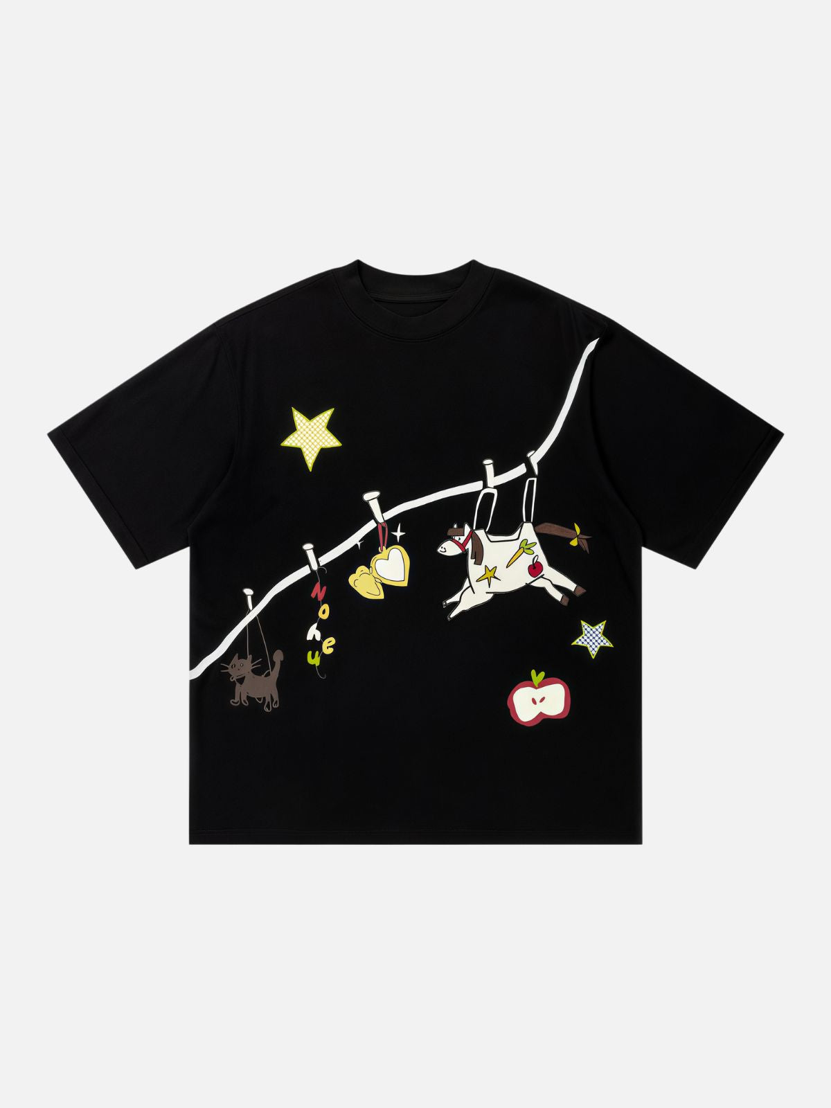 Haaura Hanging Doodle Graphic Tee