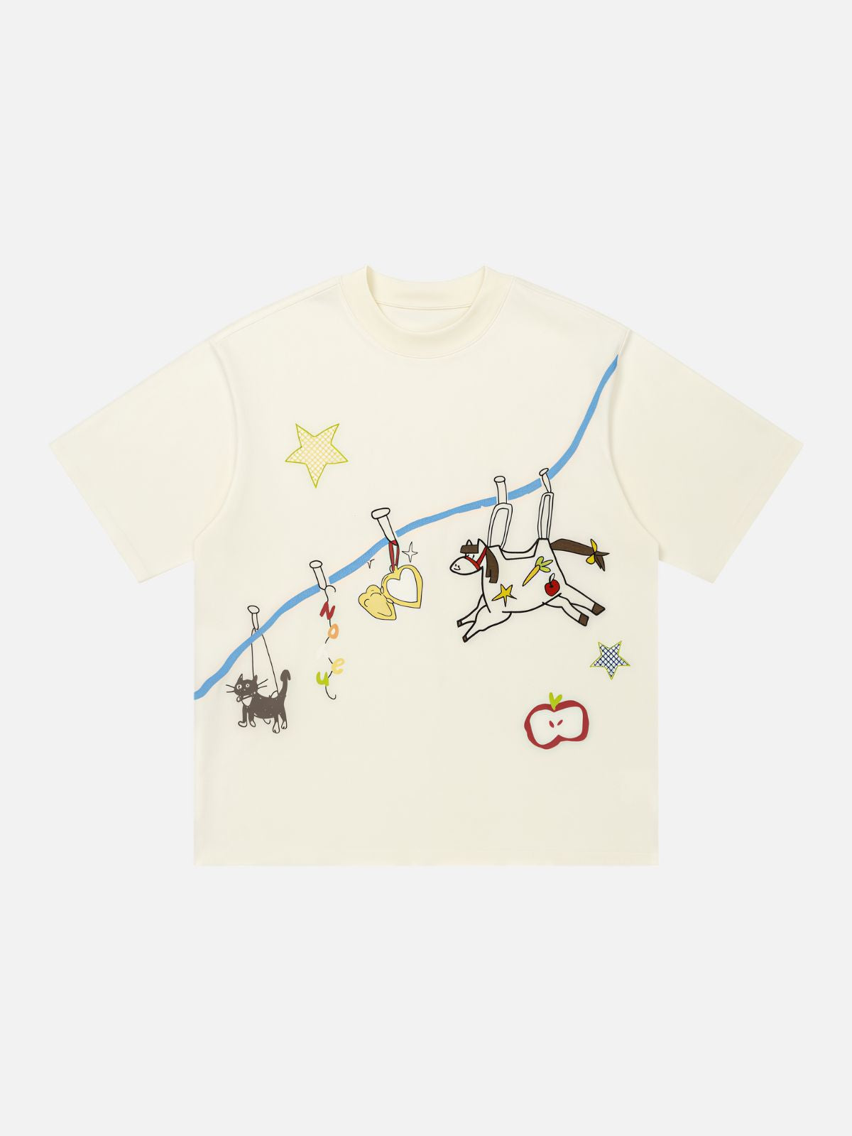 Haaura Hanging Doodle Graphic Tee