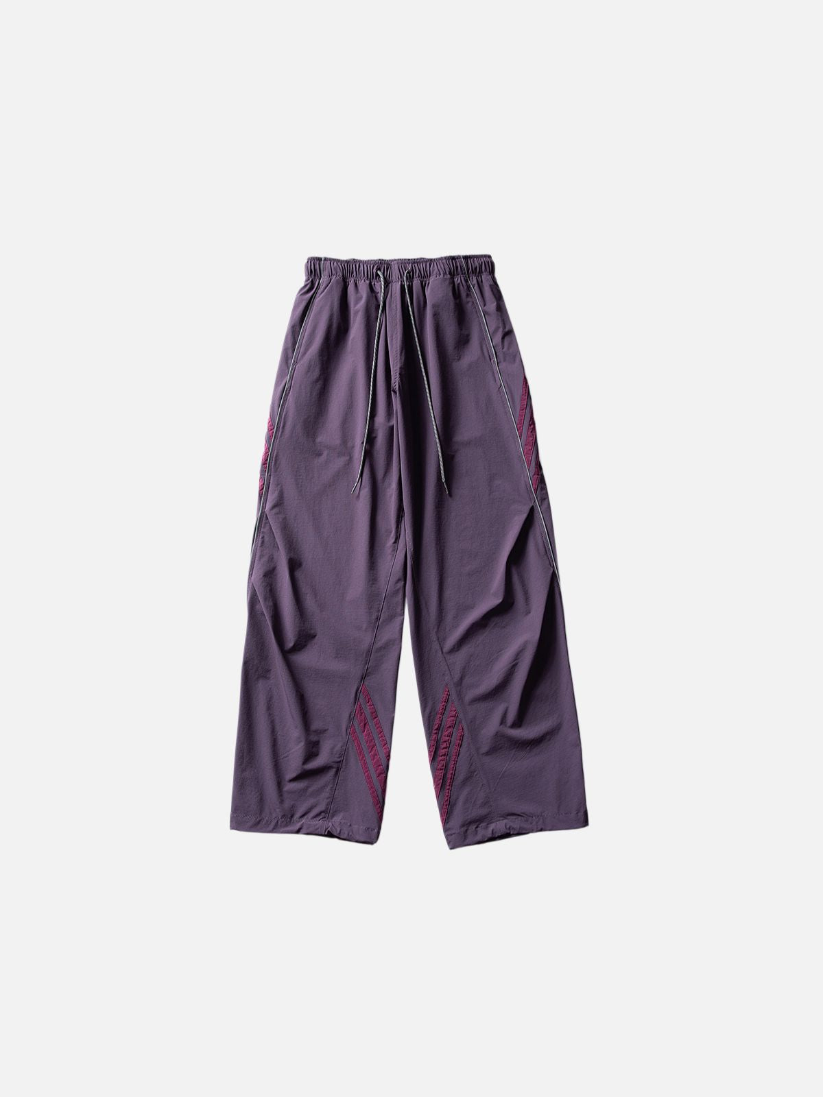 Haaura Baggy Ombre Stripe Patchwork Pants