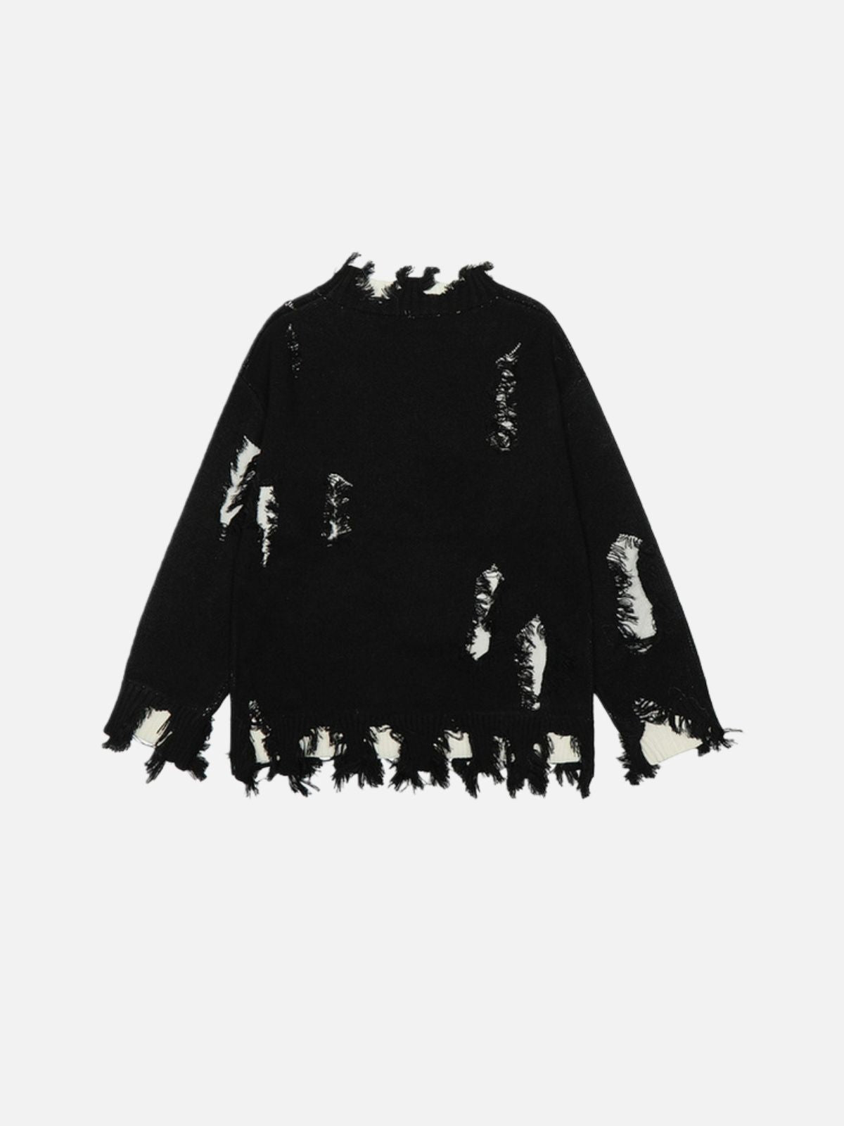 Haaura 1992 Deconstructed Data-Patch Sweater
