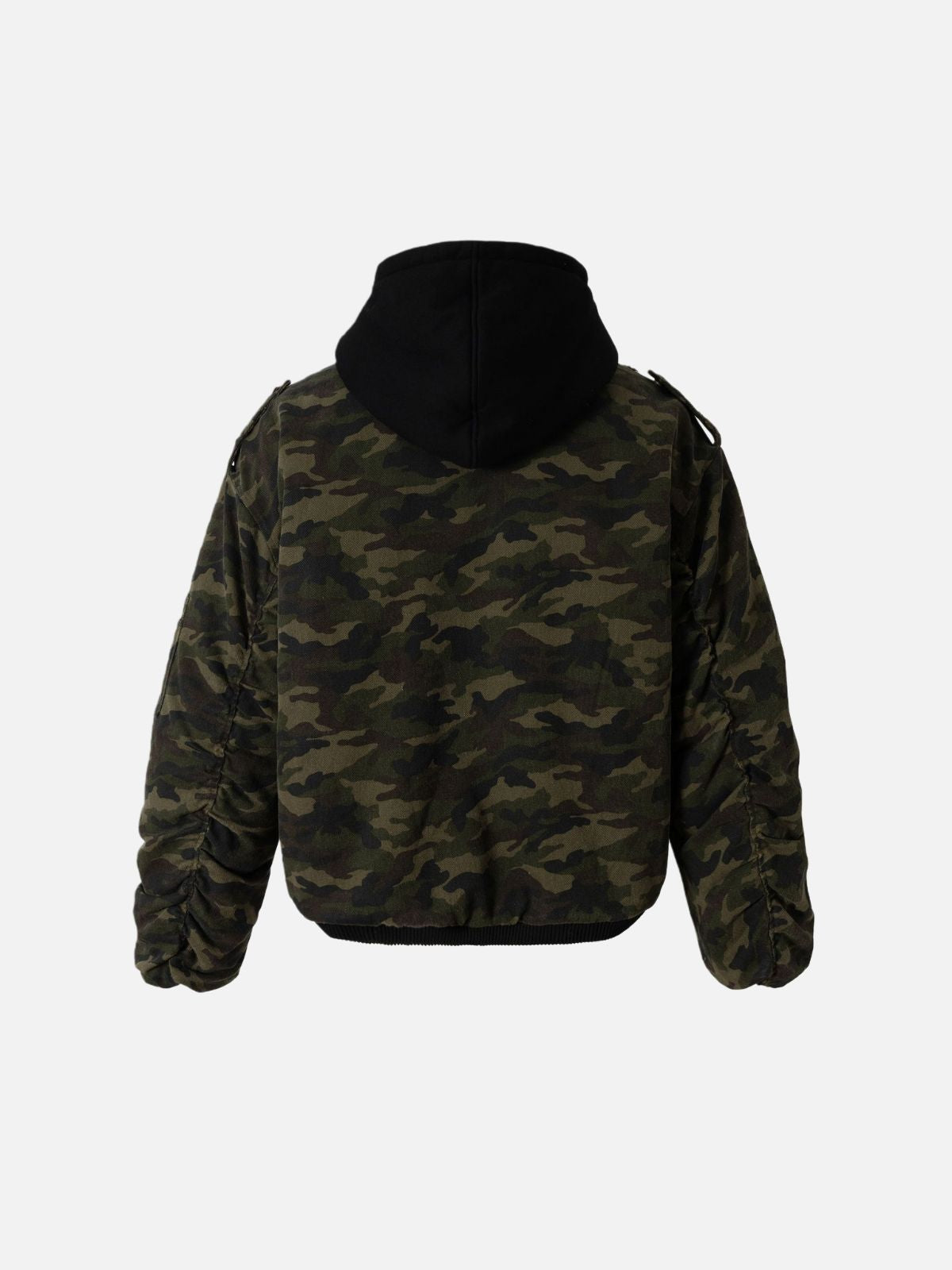Haaura Utility Camo Bomber Jacket