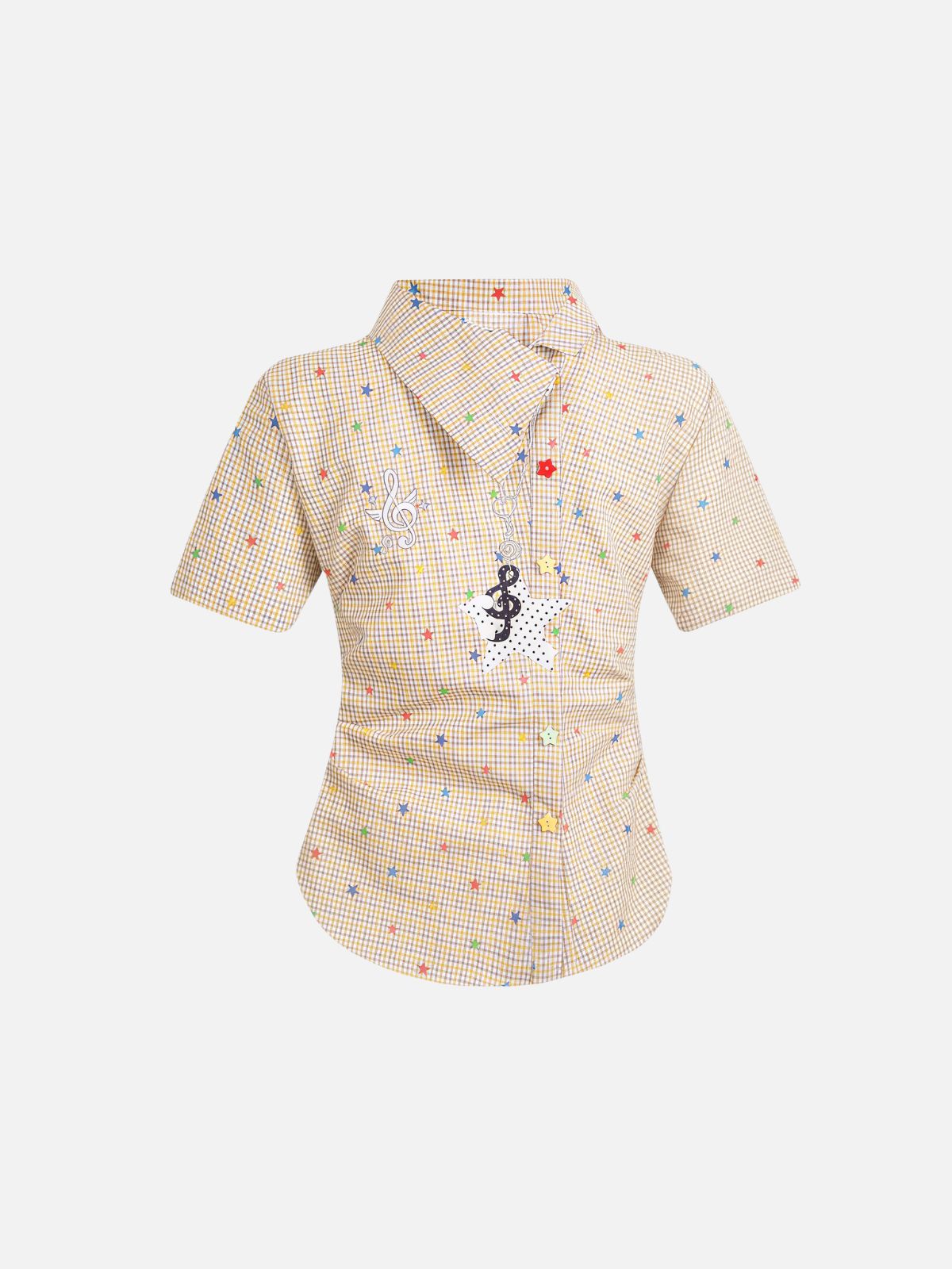 Haaura Star Charm Short Sleeve Shirt