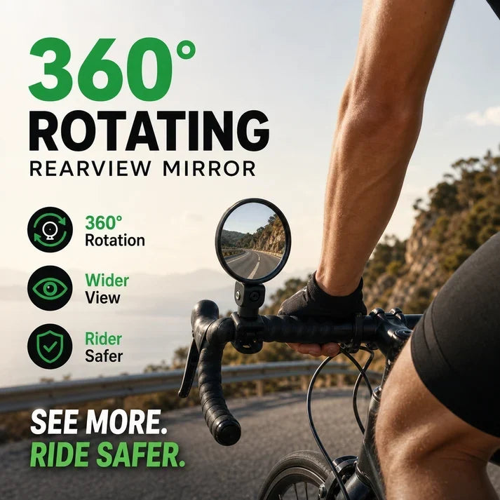 360° Rotating Rearview Mirror(1 Set 2 Pcs)
