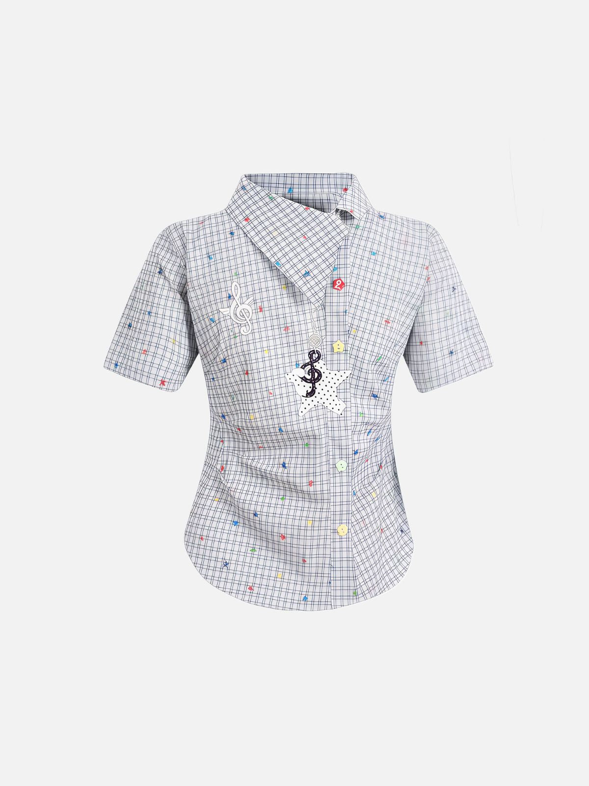 Haaura Star Charm Short Sleeve Shirt