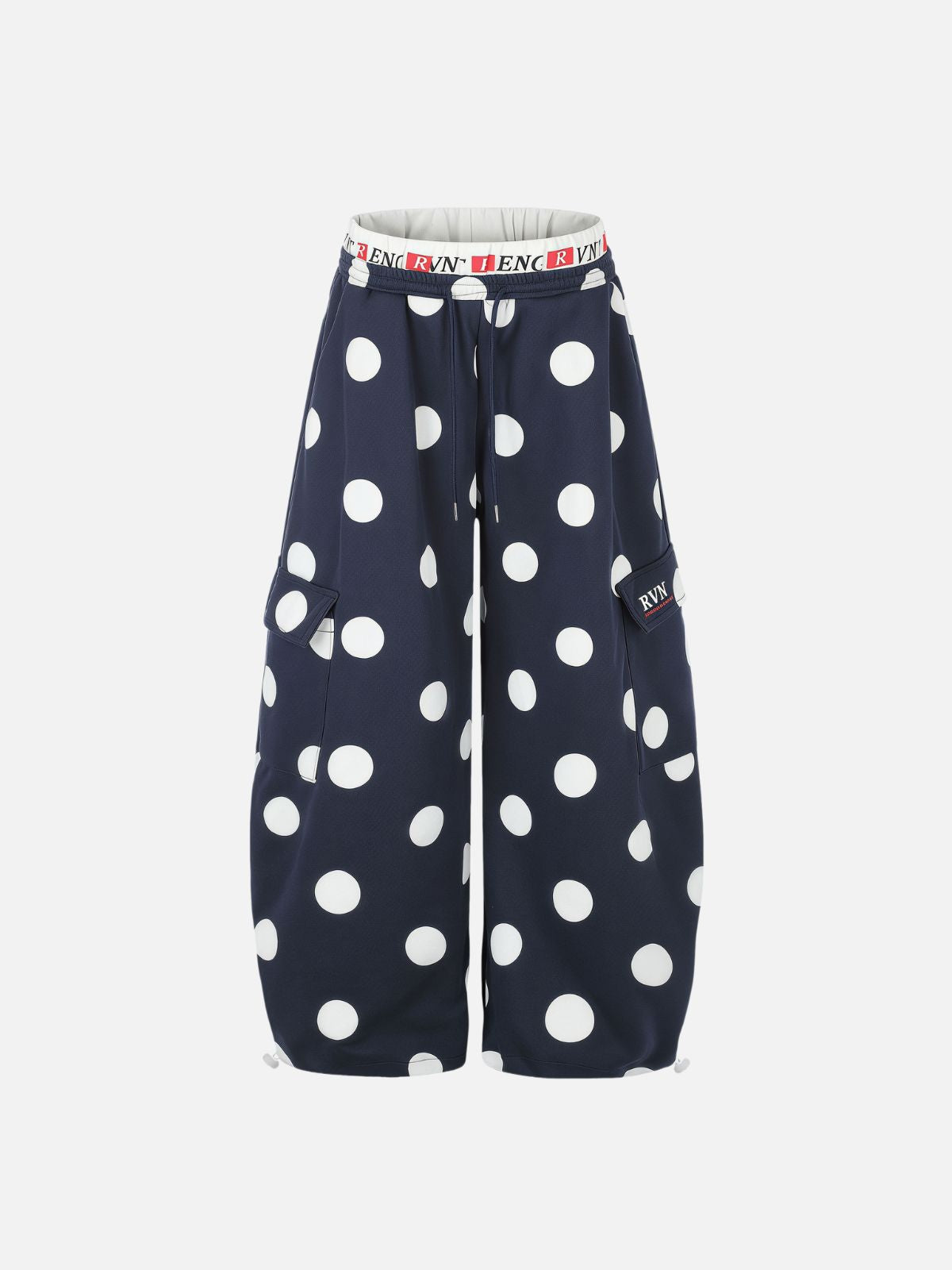 Haaura Baggy Polka Dot Cargo Pants