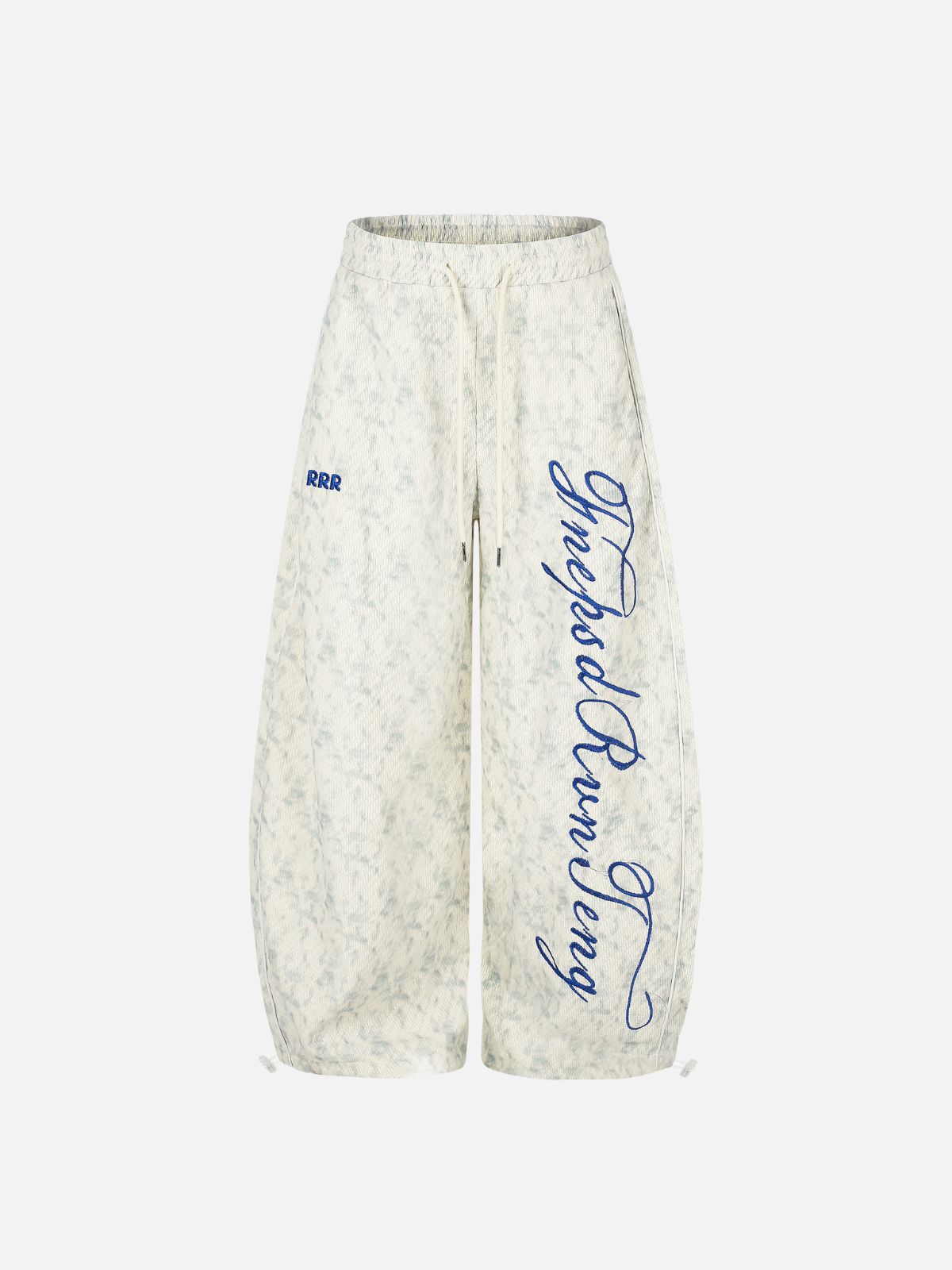 Haaura Speckled Script Graphic Sweatpants
