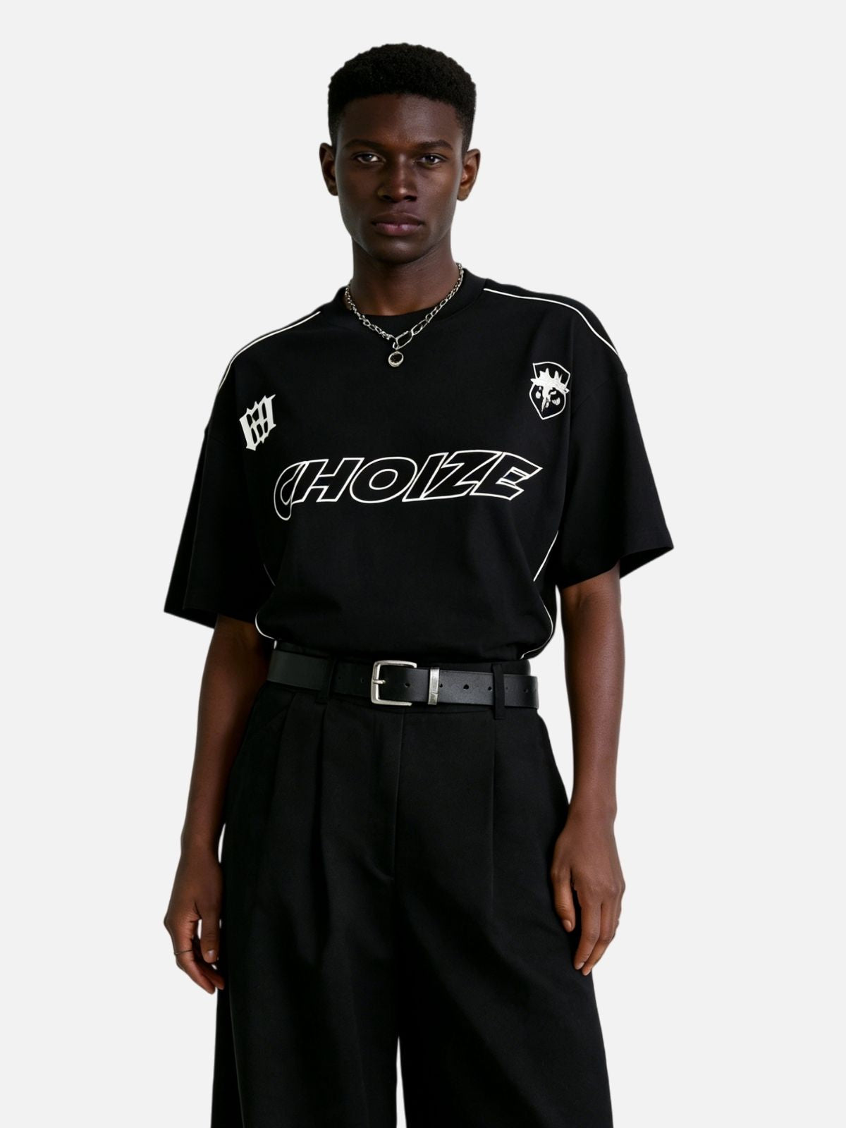 Haaura Signature Logo & Stripe Tee