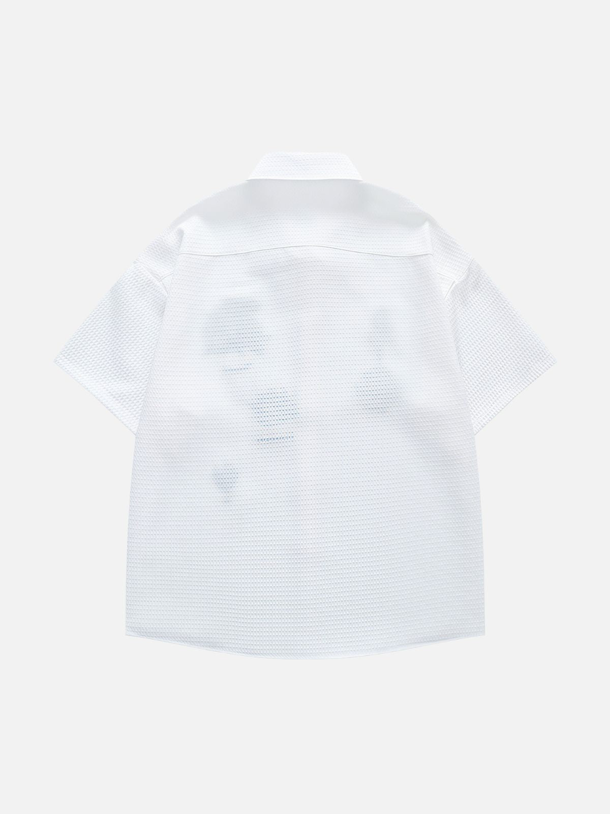 Haaura Botanical Embroidered Short Sleeve Shirt