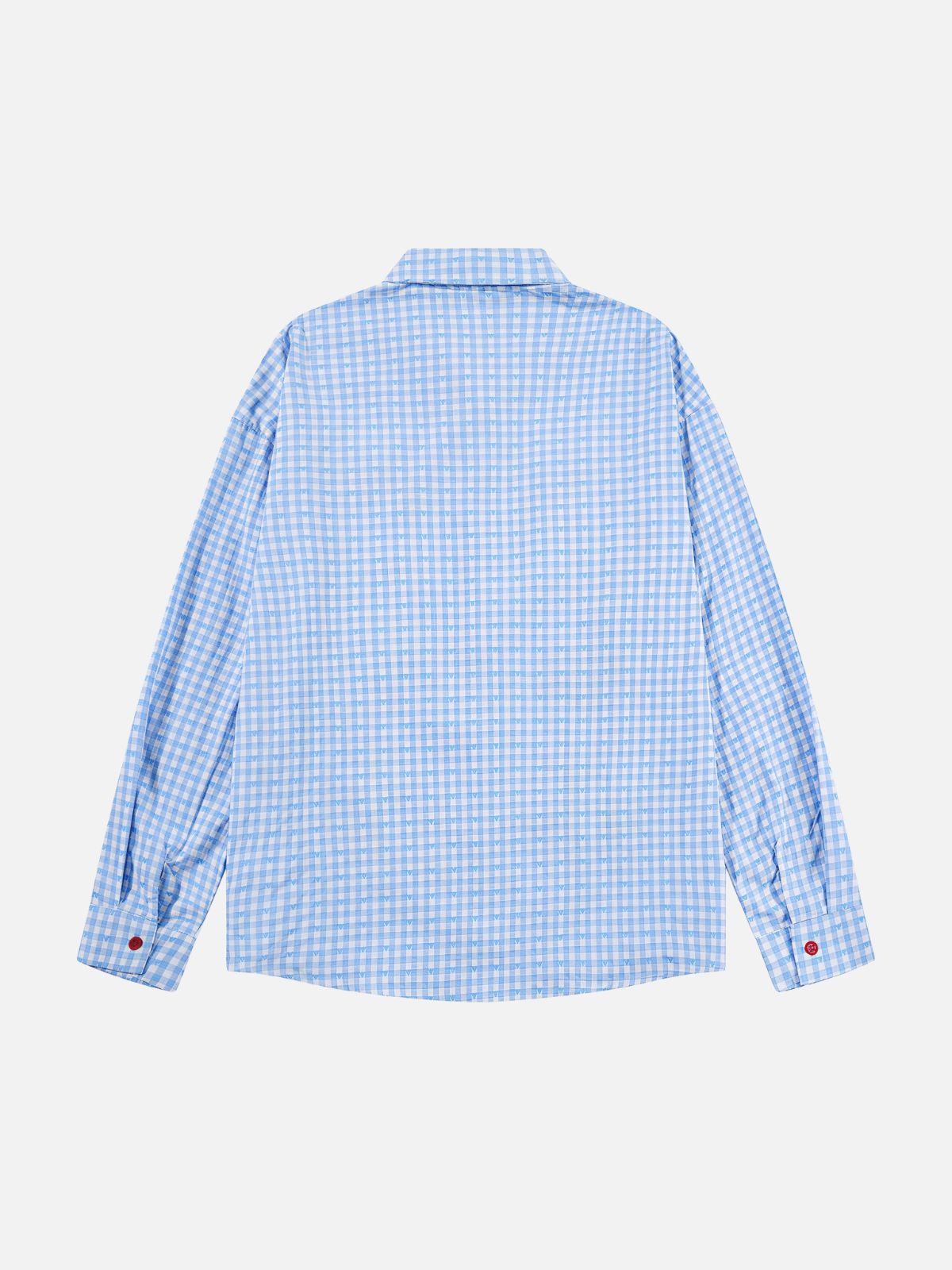 Haaura Puppy Patchwork Gingham Shirt