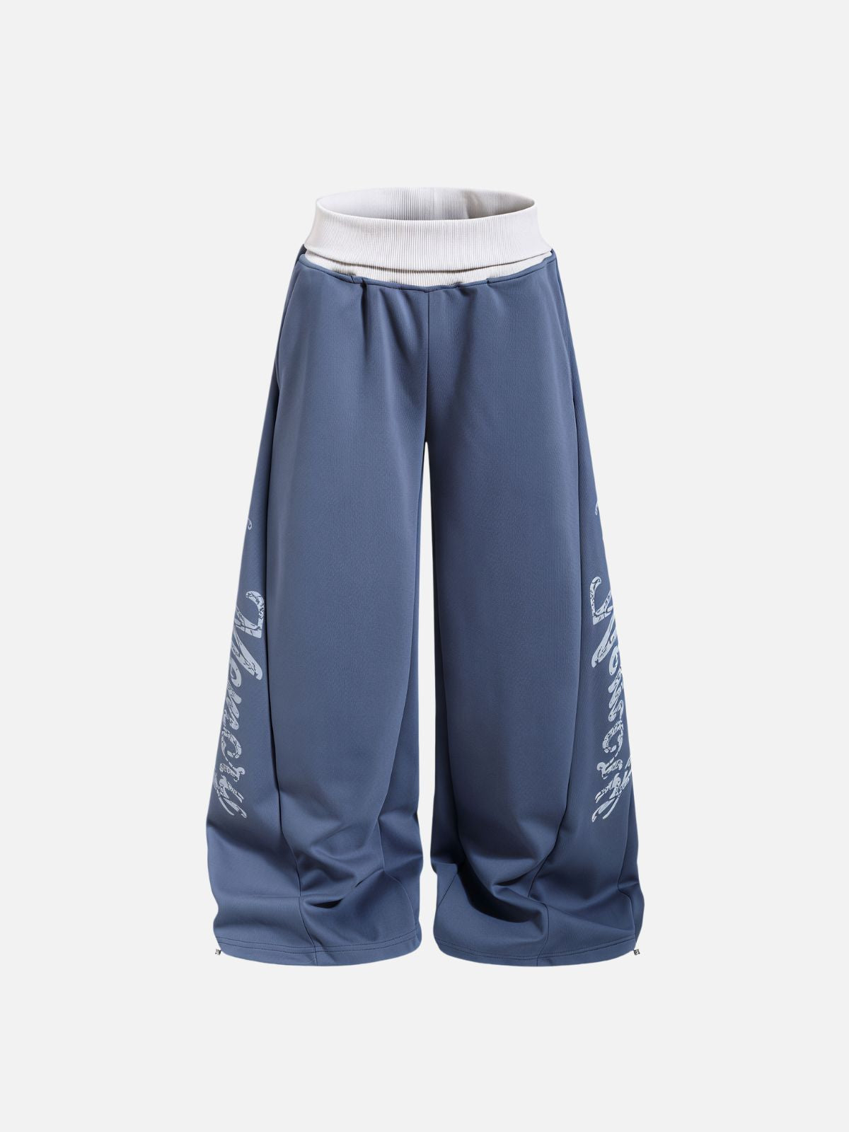 Haaura Contrast Waist Graphic Sweatpants