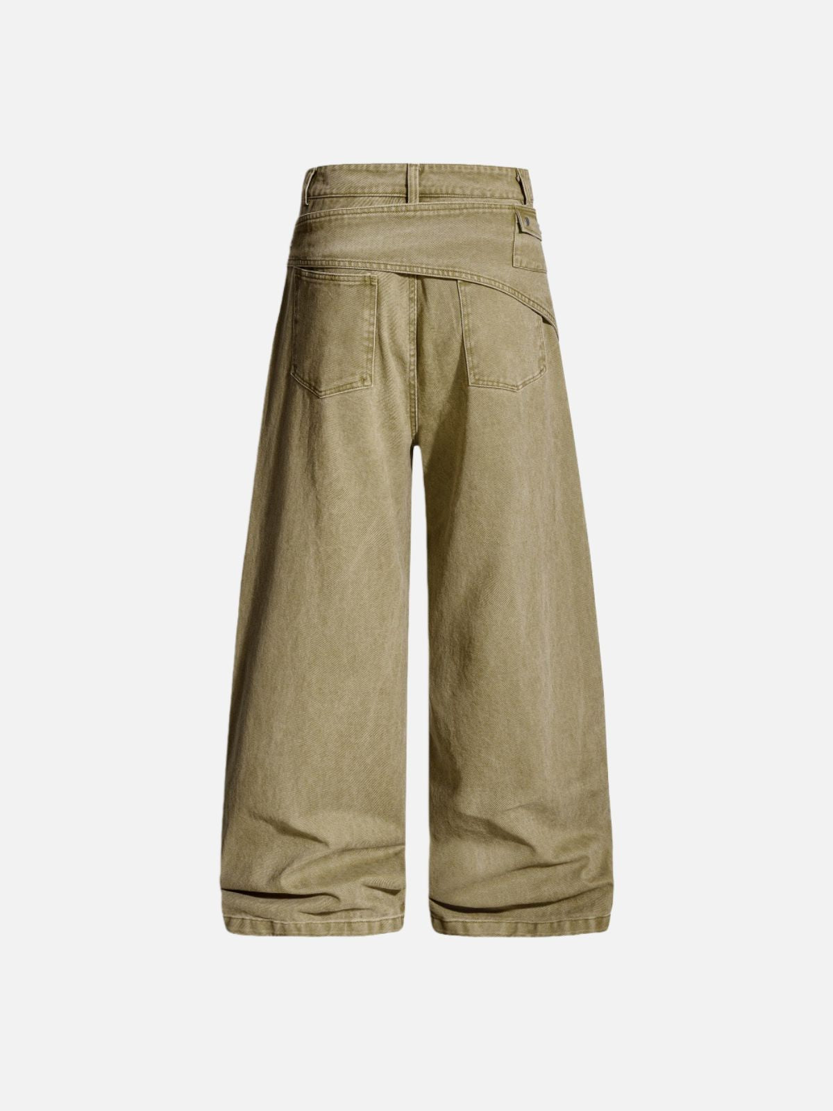Haaura Belted Baggy Pants