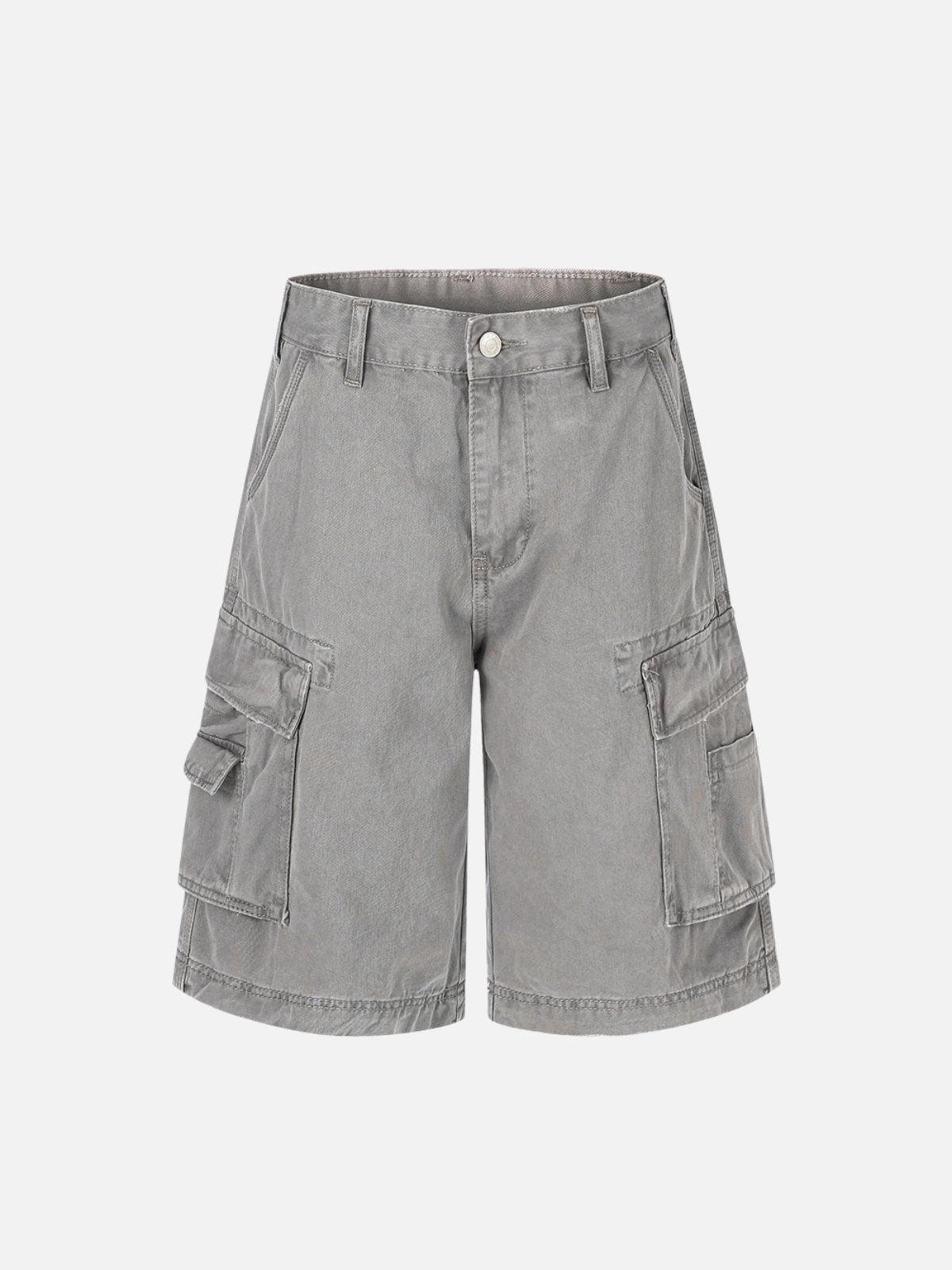 Haaura Washed Cargo Pocket Baggy Shorts