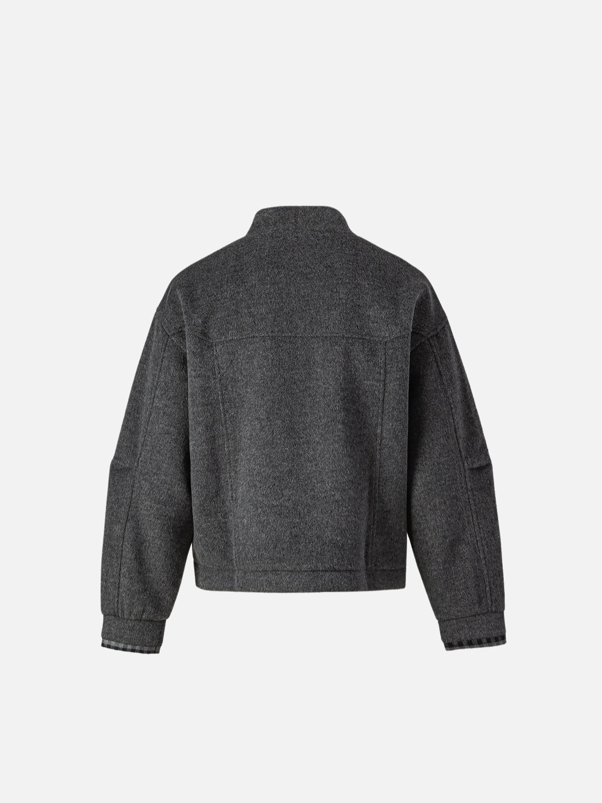 Haaura Tweed Zip Up Jacket