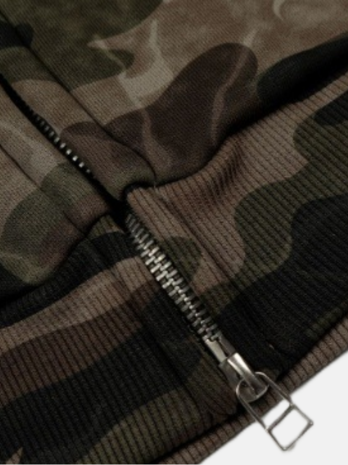 Haaura Boxy CAMO Zip Up Hoodie