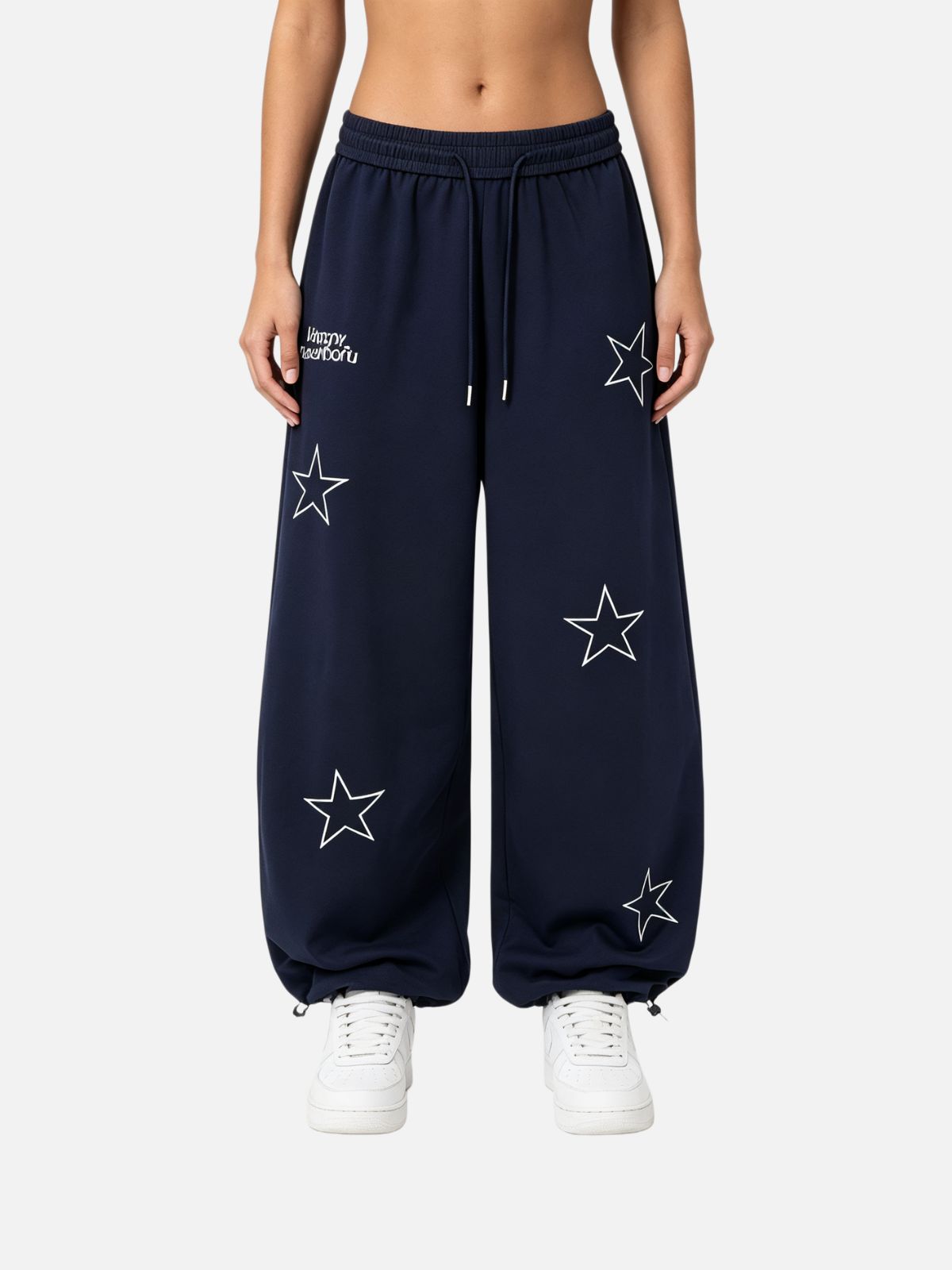 Haaura Star Graphic Baggy Sweatpants