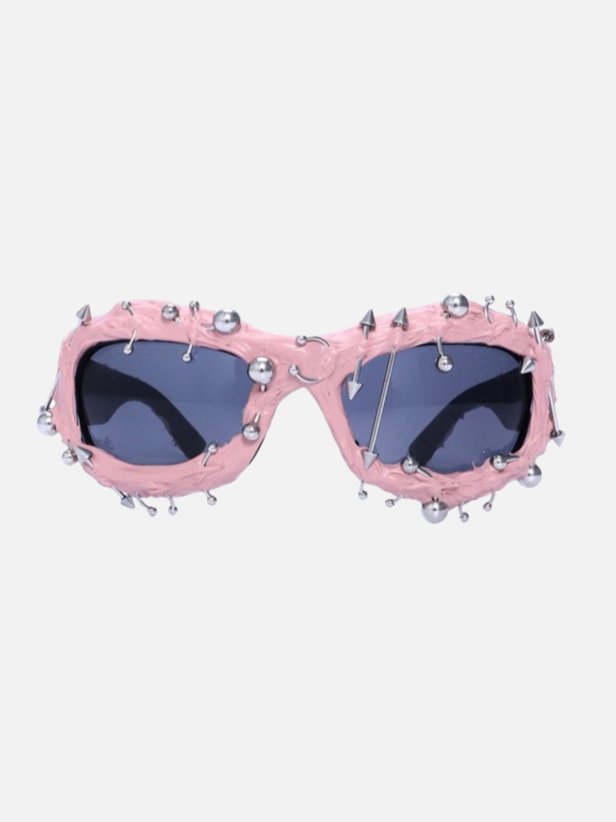 Punk Rivet-Studded Sunglasses