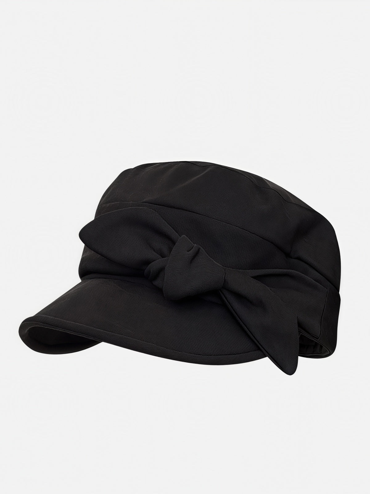 Bow Detail Flat Cap