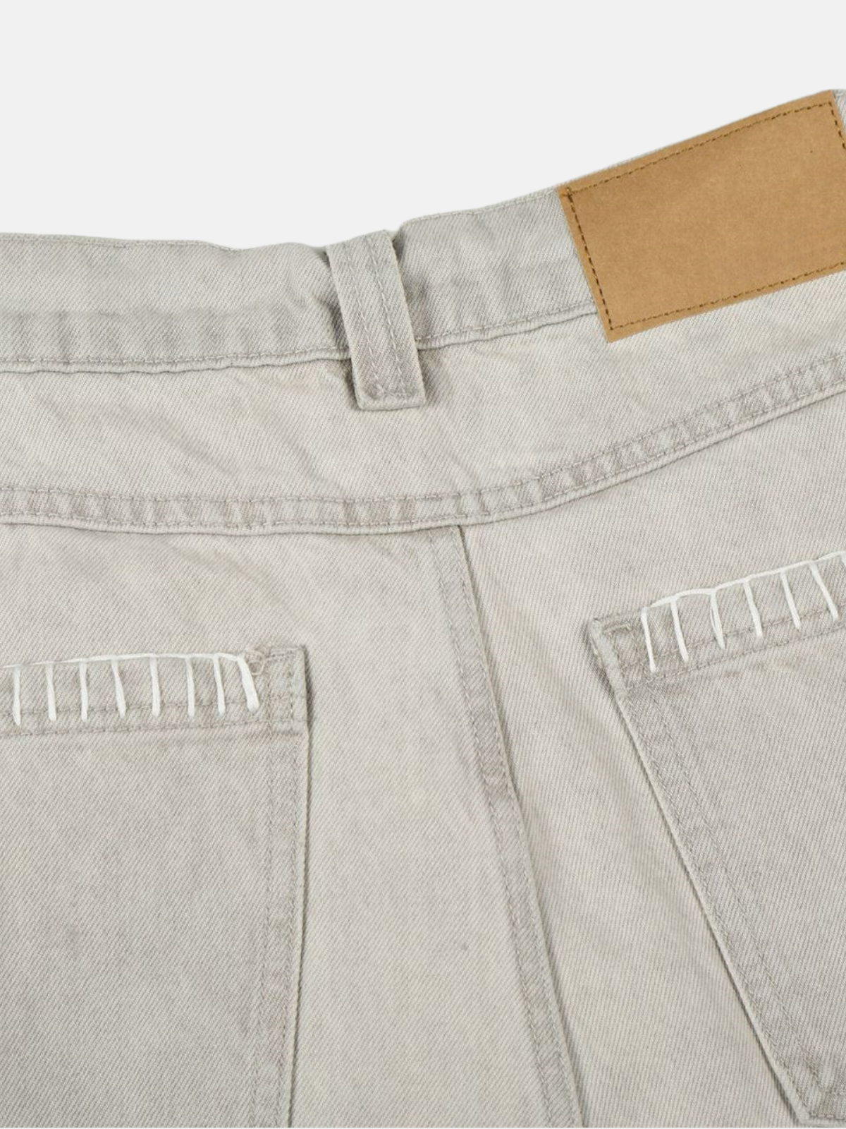 Haaura High-Waist Flared Structural Seam Jeans