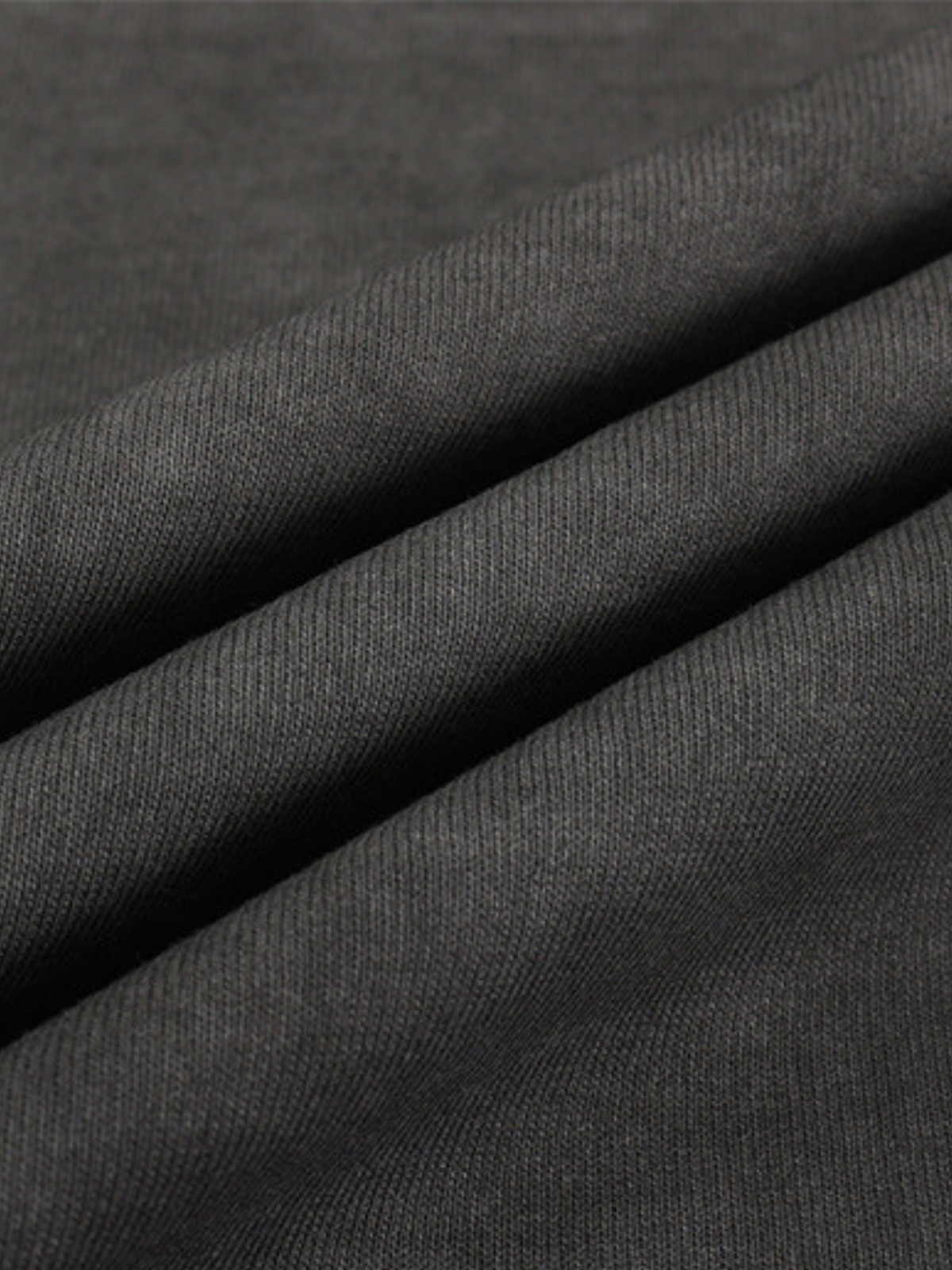 Haaura Distressed Contrast Stitch Long Sleeve Tee