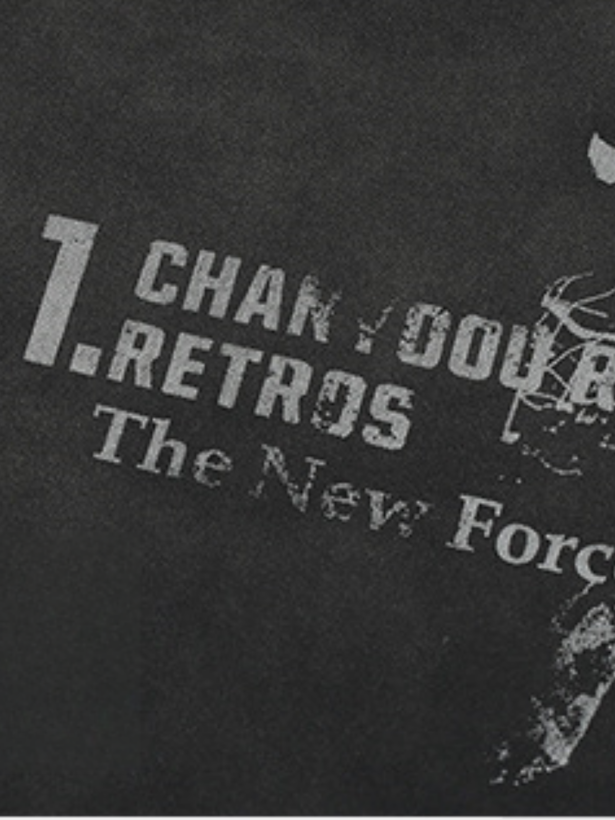 Haaura 09 Force Distressed Long Sleeve Tee