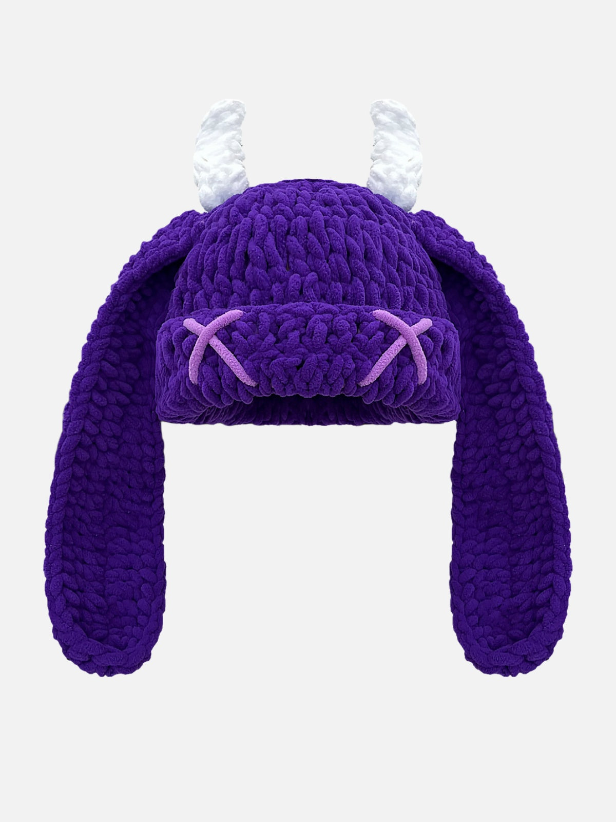 Devil Horns X Eyes Beanie