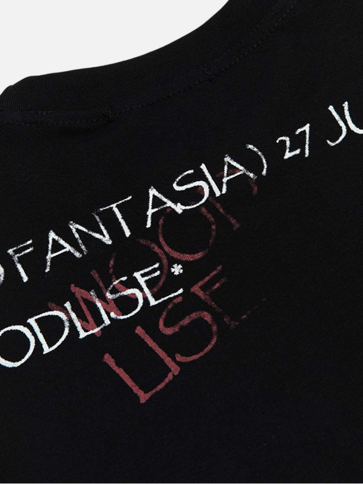 Haaura Vintage Text Print Tee