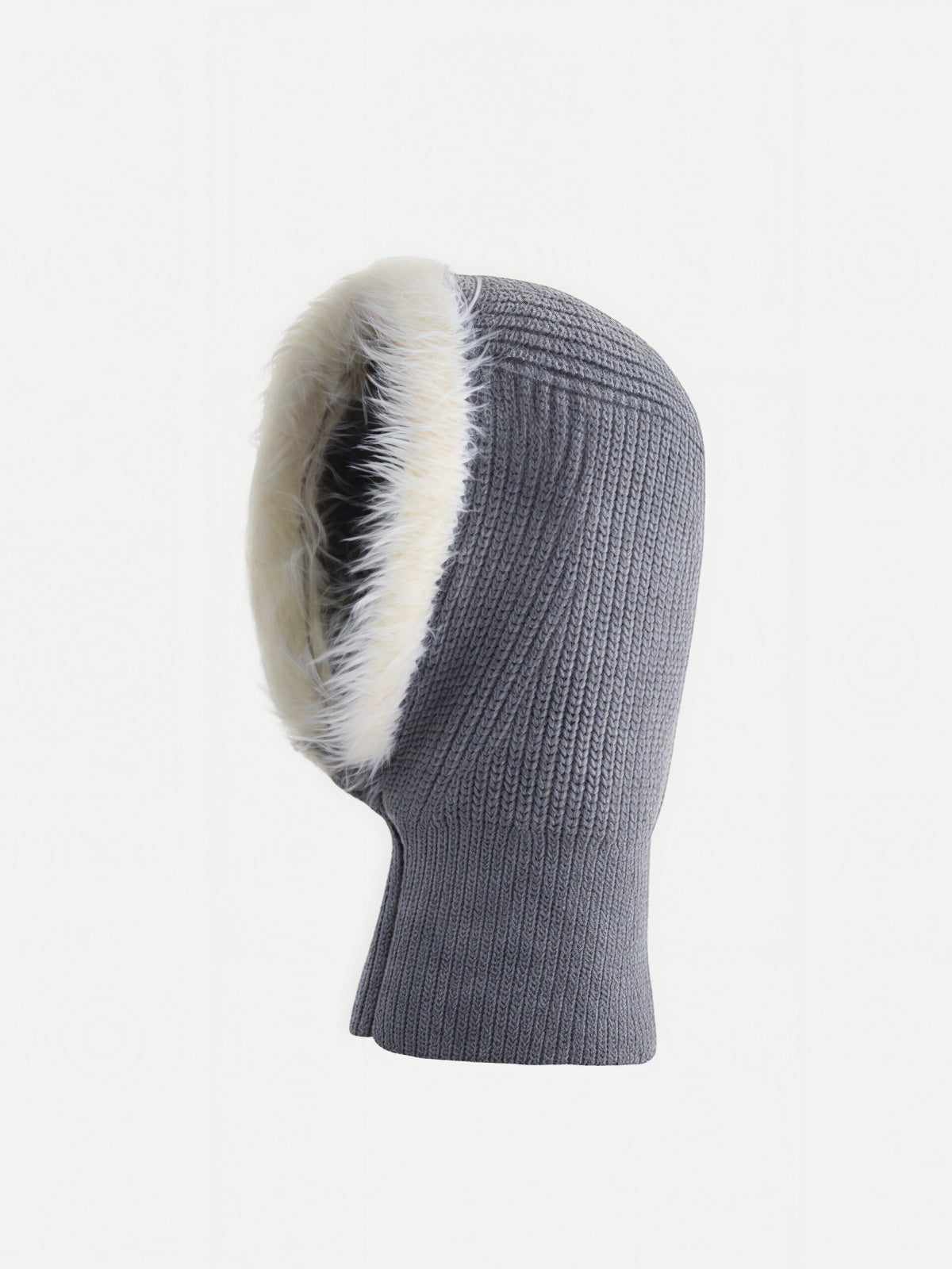 Fluffy Trim Balaclava