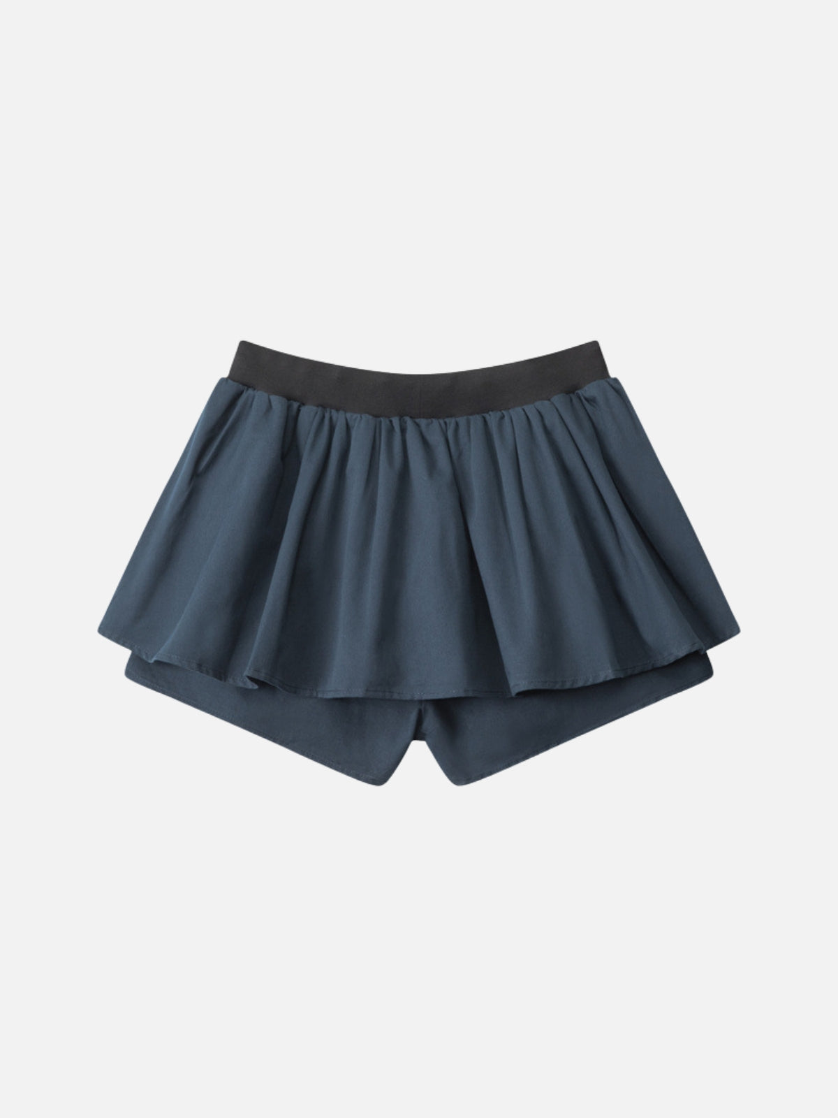 Haaura Contrast Waist Drawstring Skort