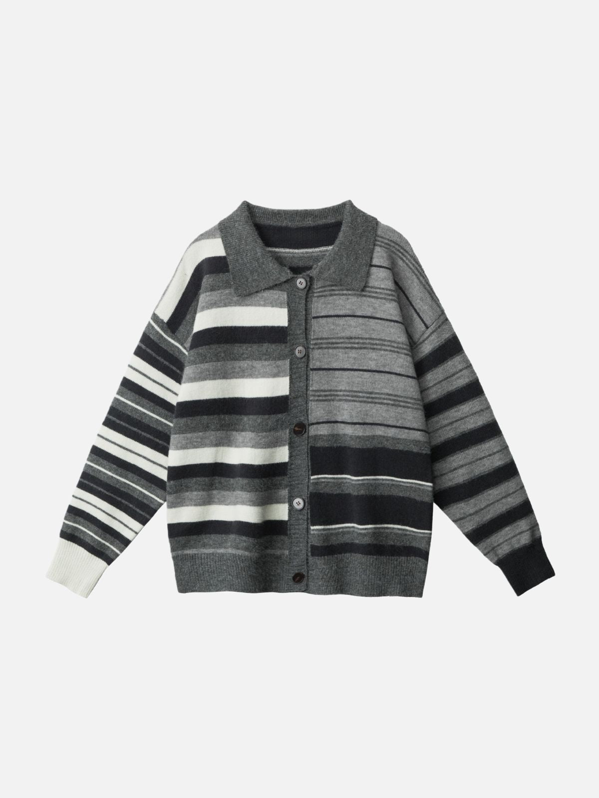 Haaura Color Block Polo Cardigan
