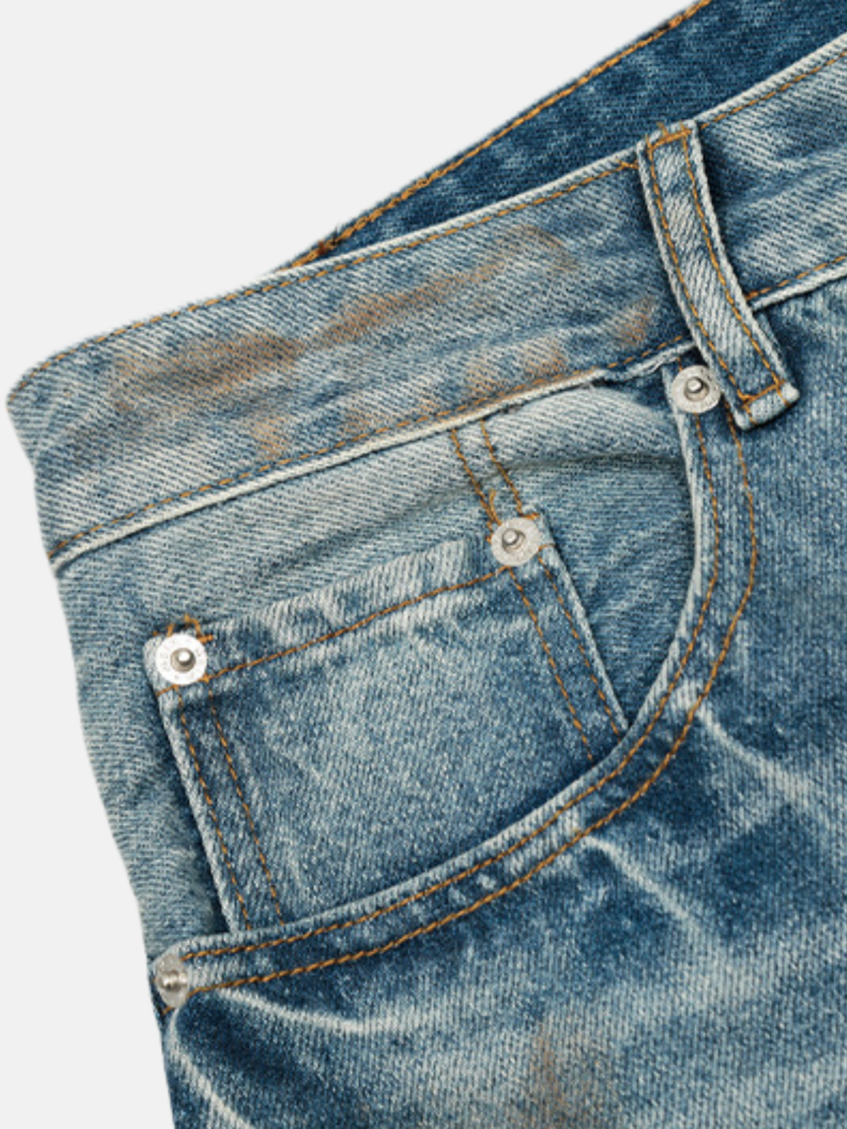 Haaura Rip Wash Super Baggy Jeans