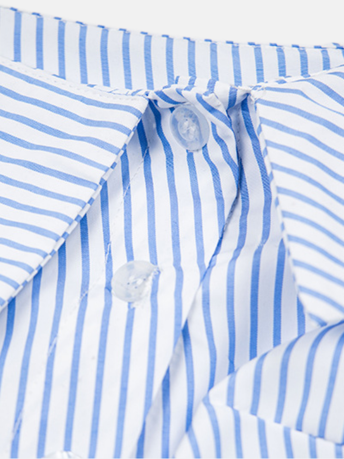 Haaura Stripe Star Off-The-Shoulder Short Sleeve Shirt