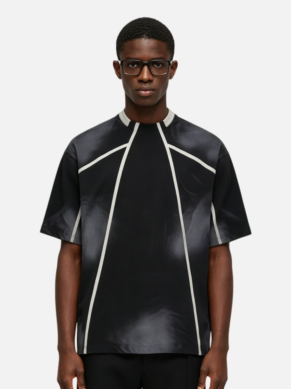 Haaura Deconstructed Spliced Shirt