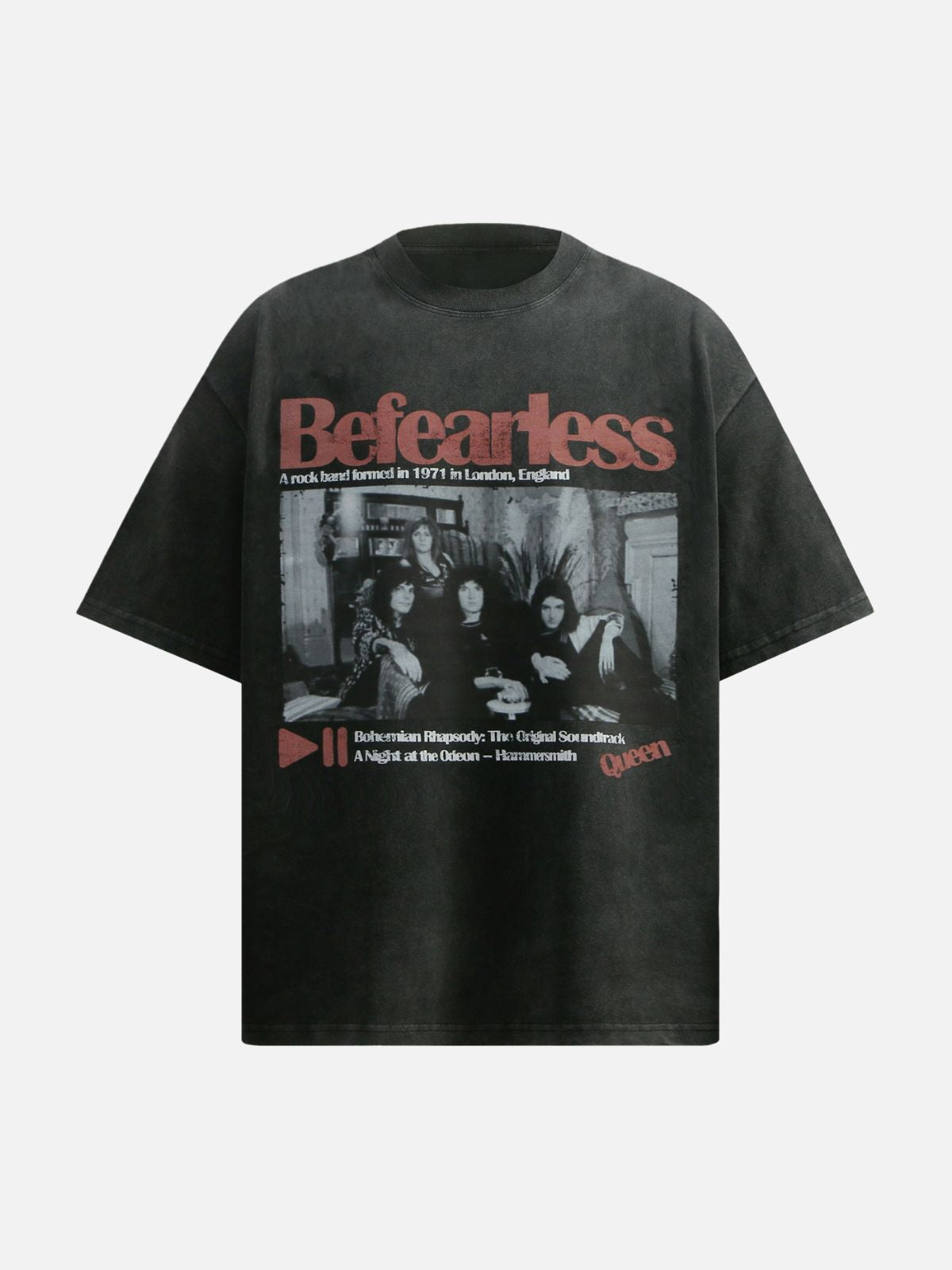 Haaura Queen Band Tribute Graphic Tee