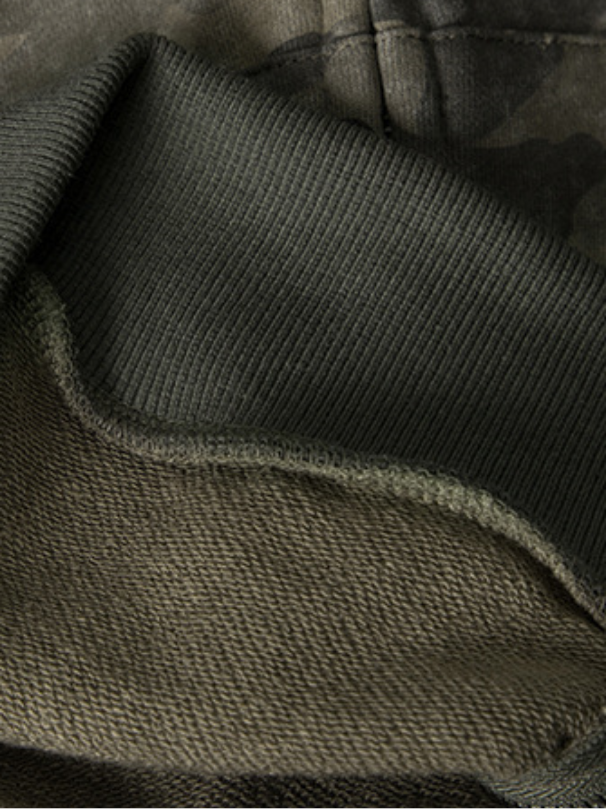 Haaura Camo & Logo Zip Hoodie