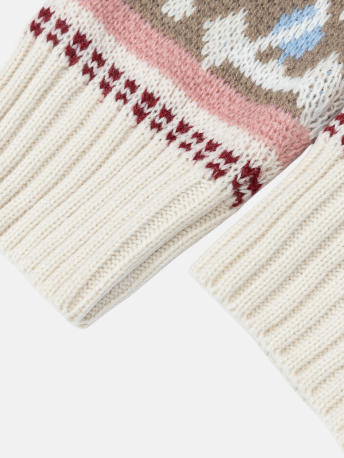 Haaura Star Fair Isle Sweater