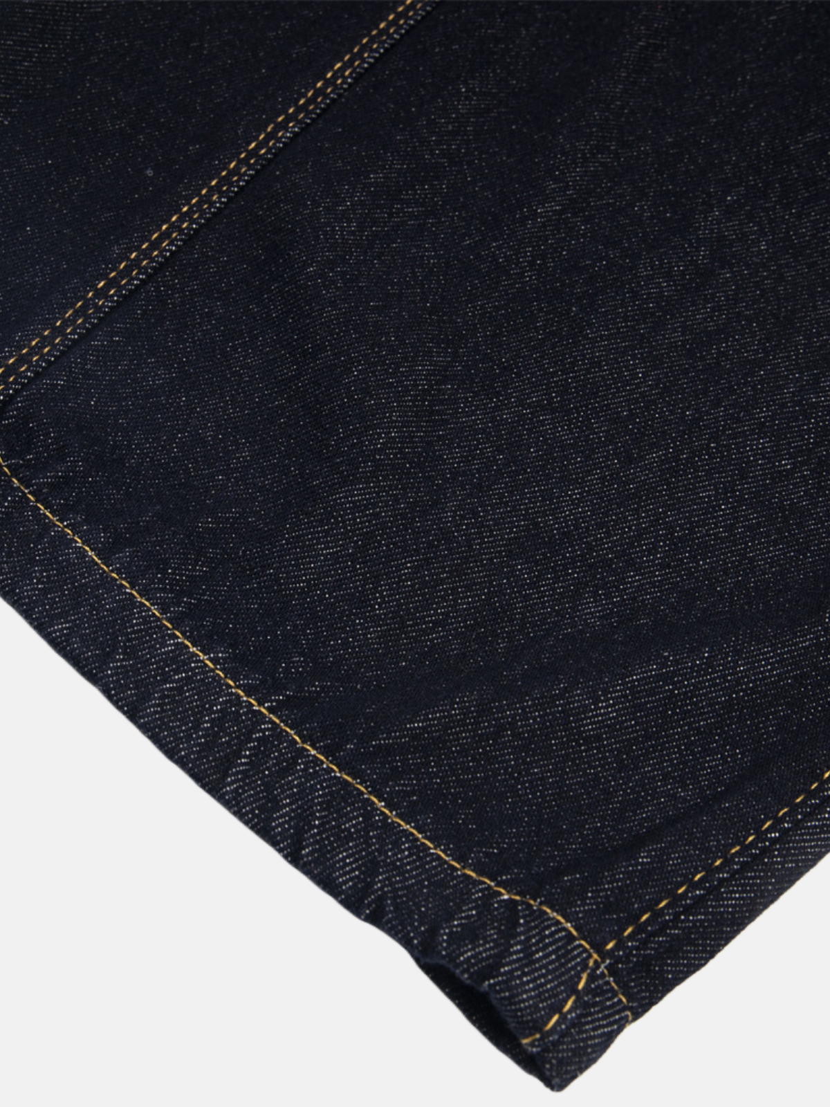 Haaura Plaid Shirt Belt Ombré Lantern Jeans