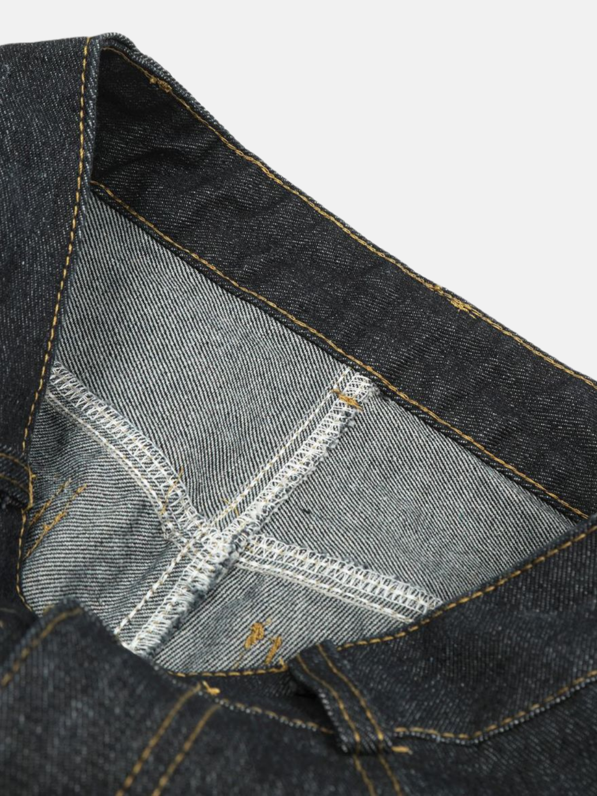 Haaura Patch Wide-Leg Jeans