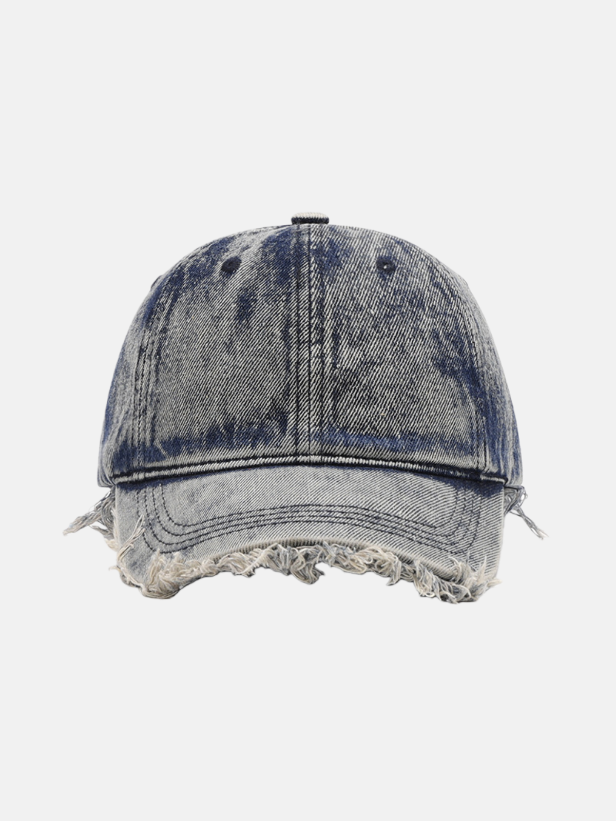 Fringe Denim Cap