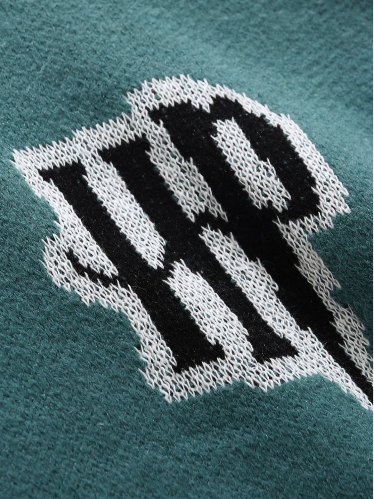 Haaura Skeleton Graphic Knit Sweater