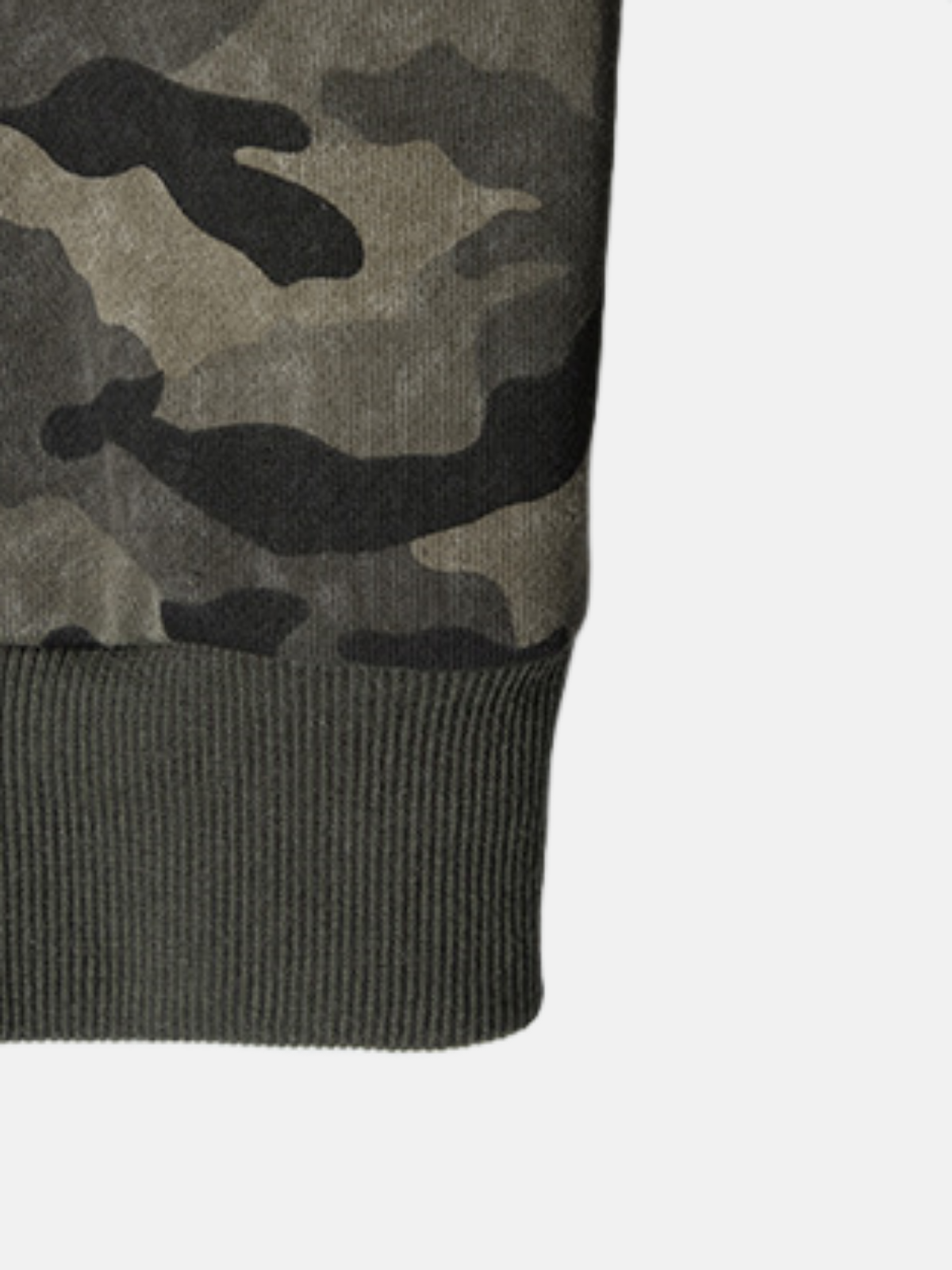 Haaura Camo & Logo Zip Hoodie