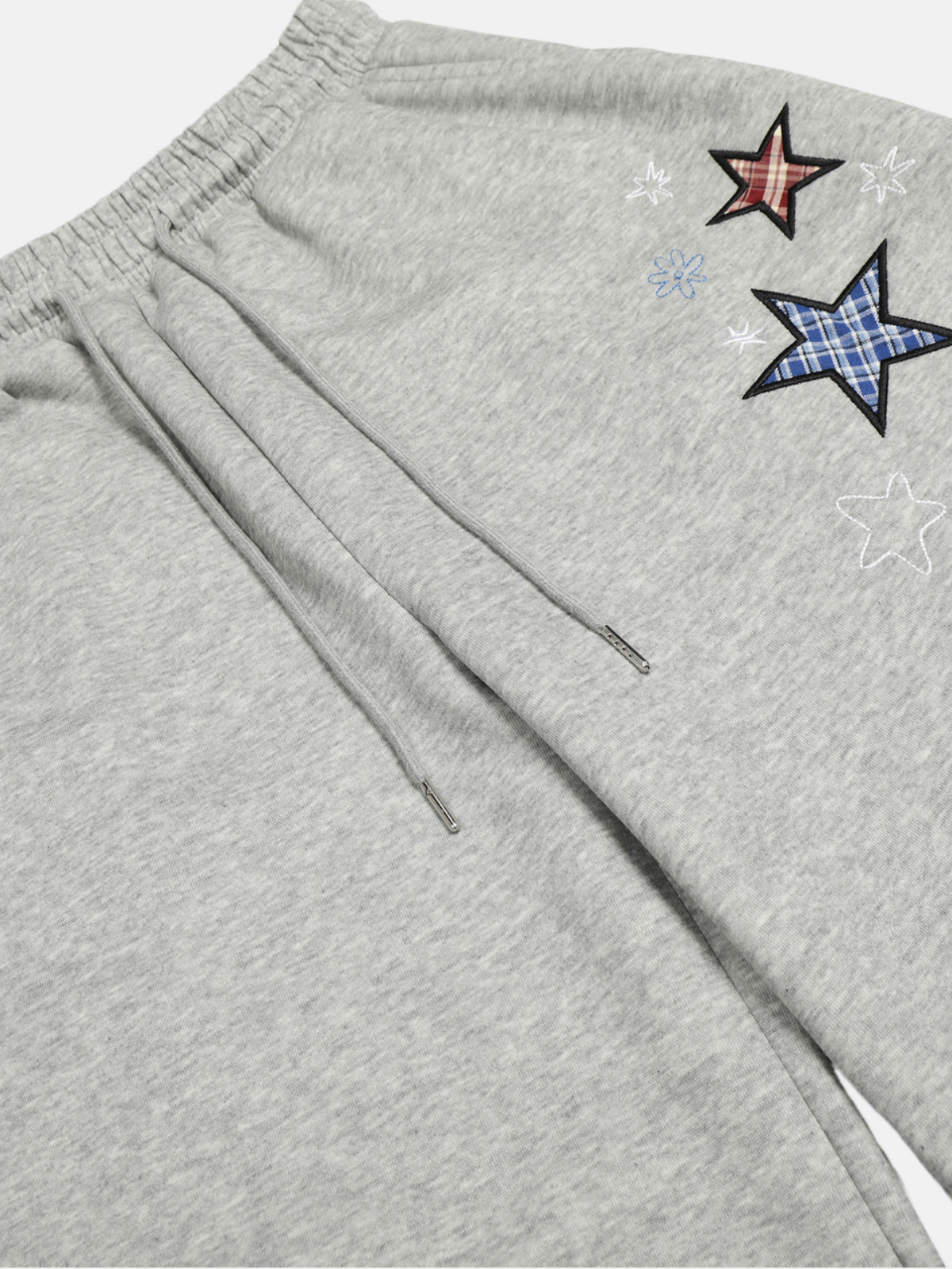 Haaura Star Floral Wide-Leg Joggers