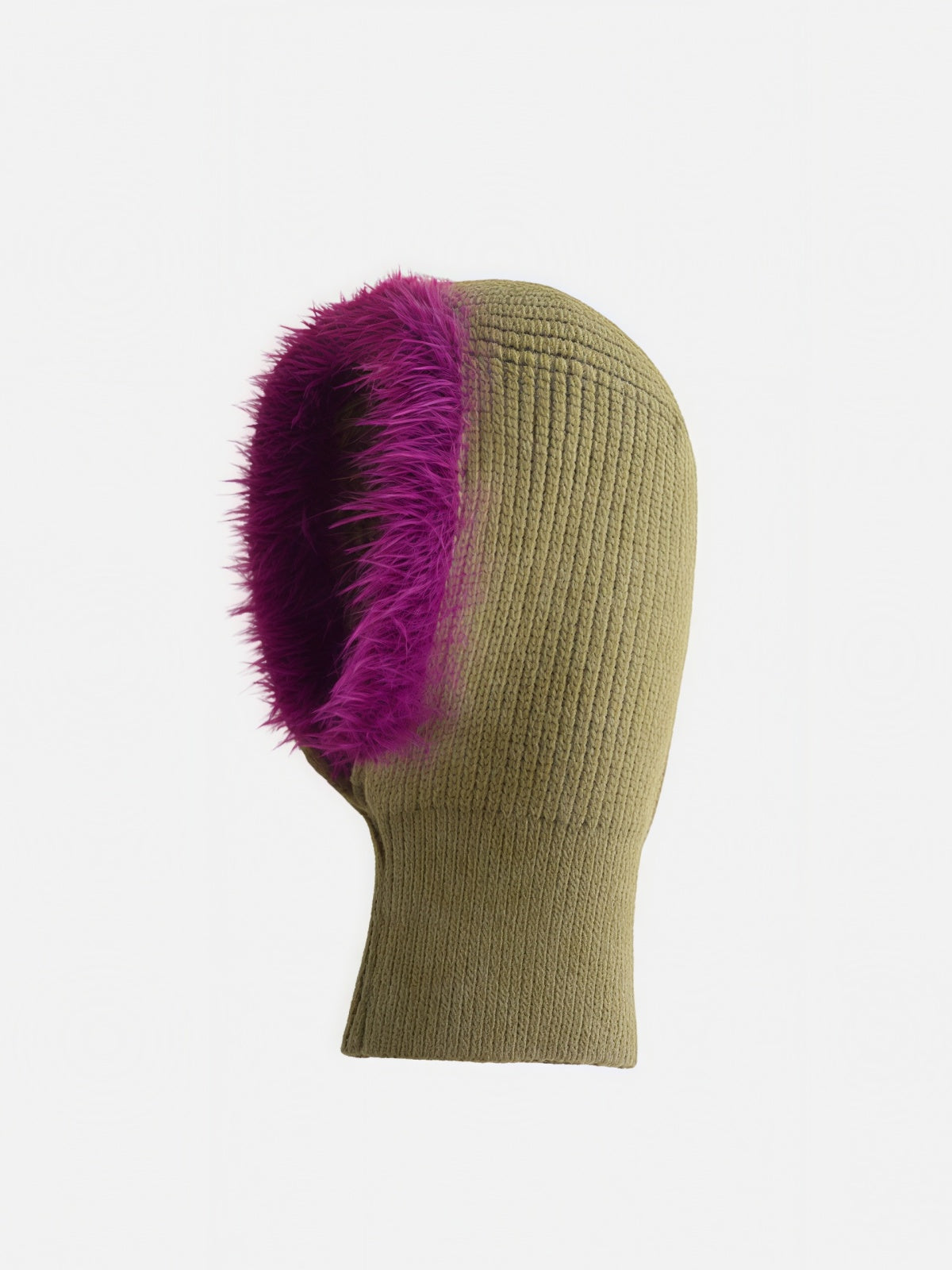 Fluffy Trim Balaclava