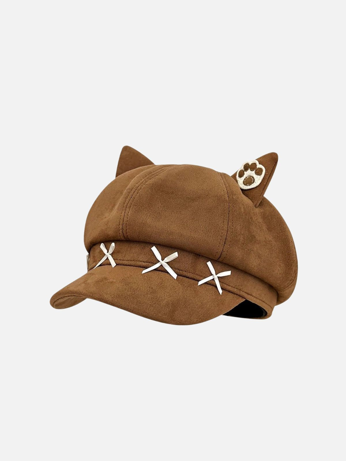 Haaura Cat Ear Paw Print Cap