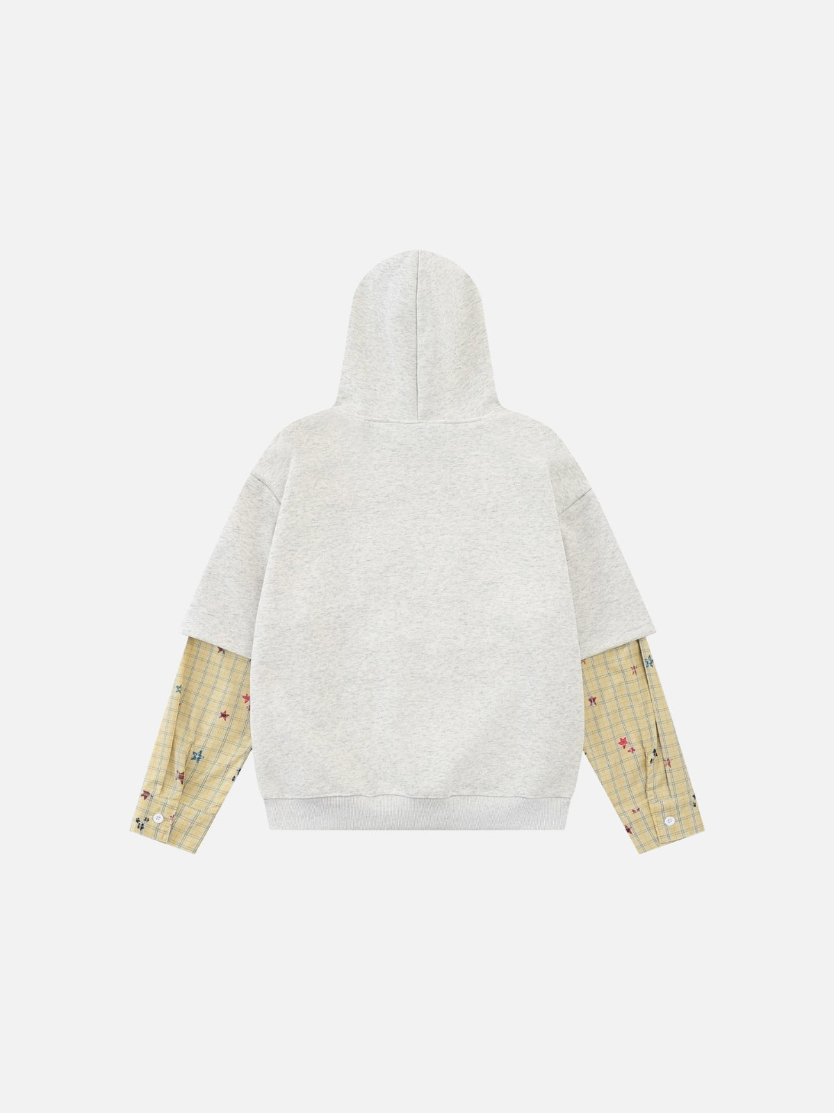Haaura Patchwork Layered Hoodie