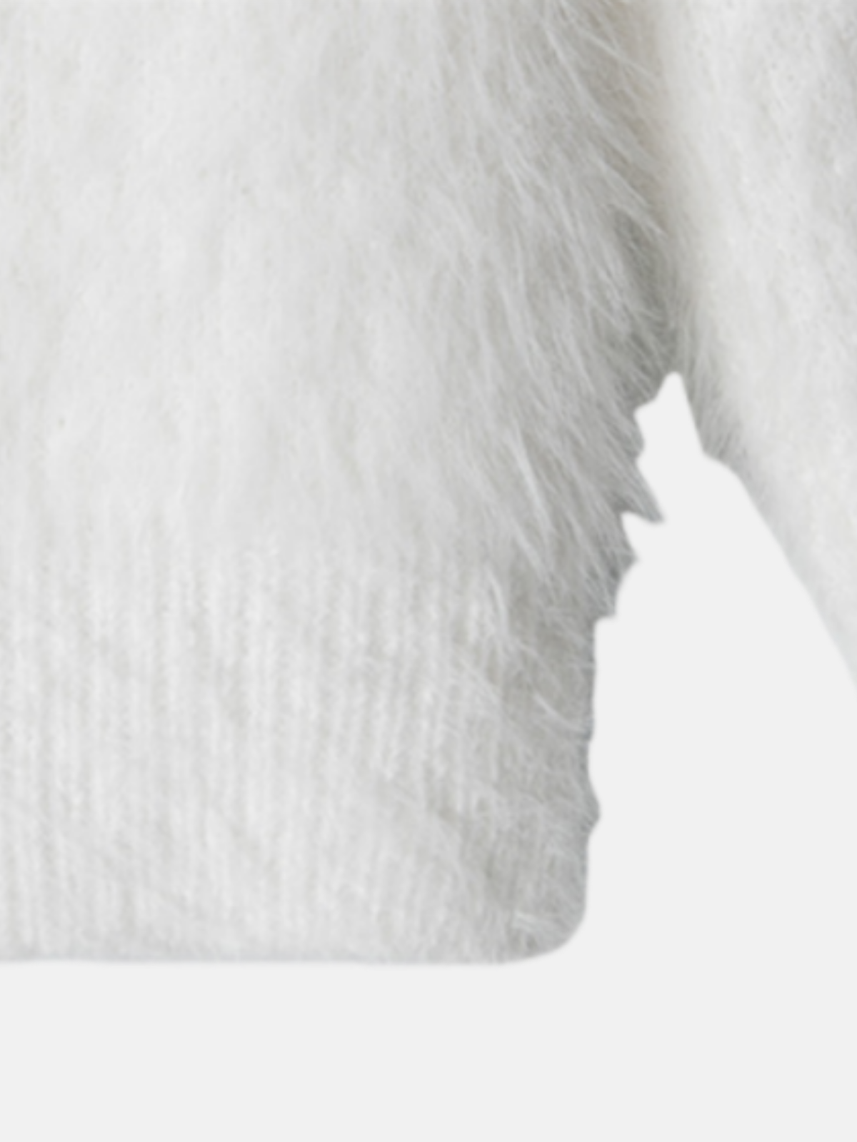 Haaura Asymmetric Crewneck Sweater