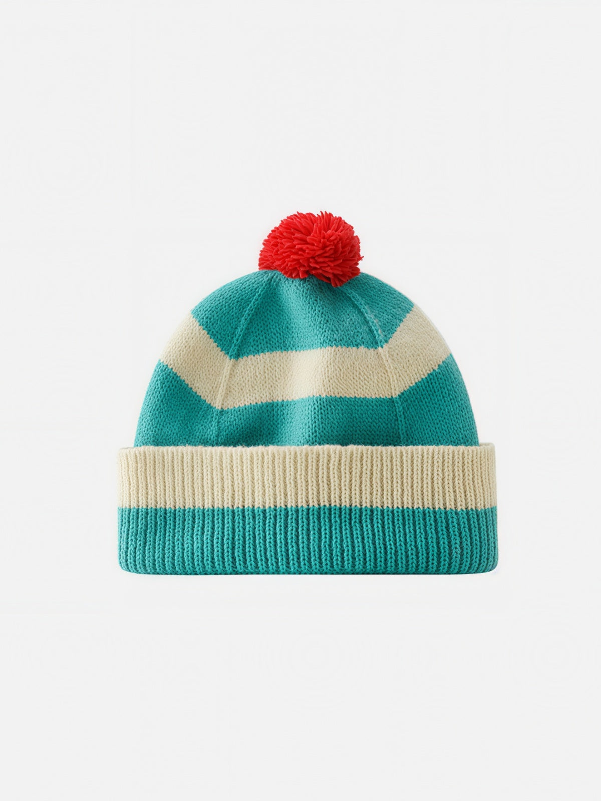Colorful Pom Beanie